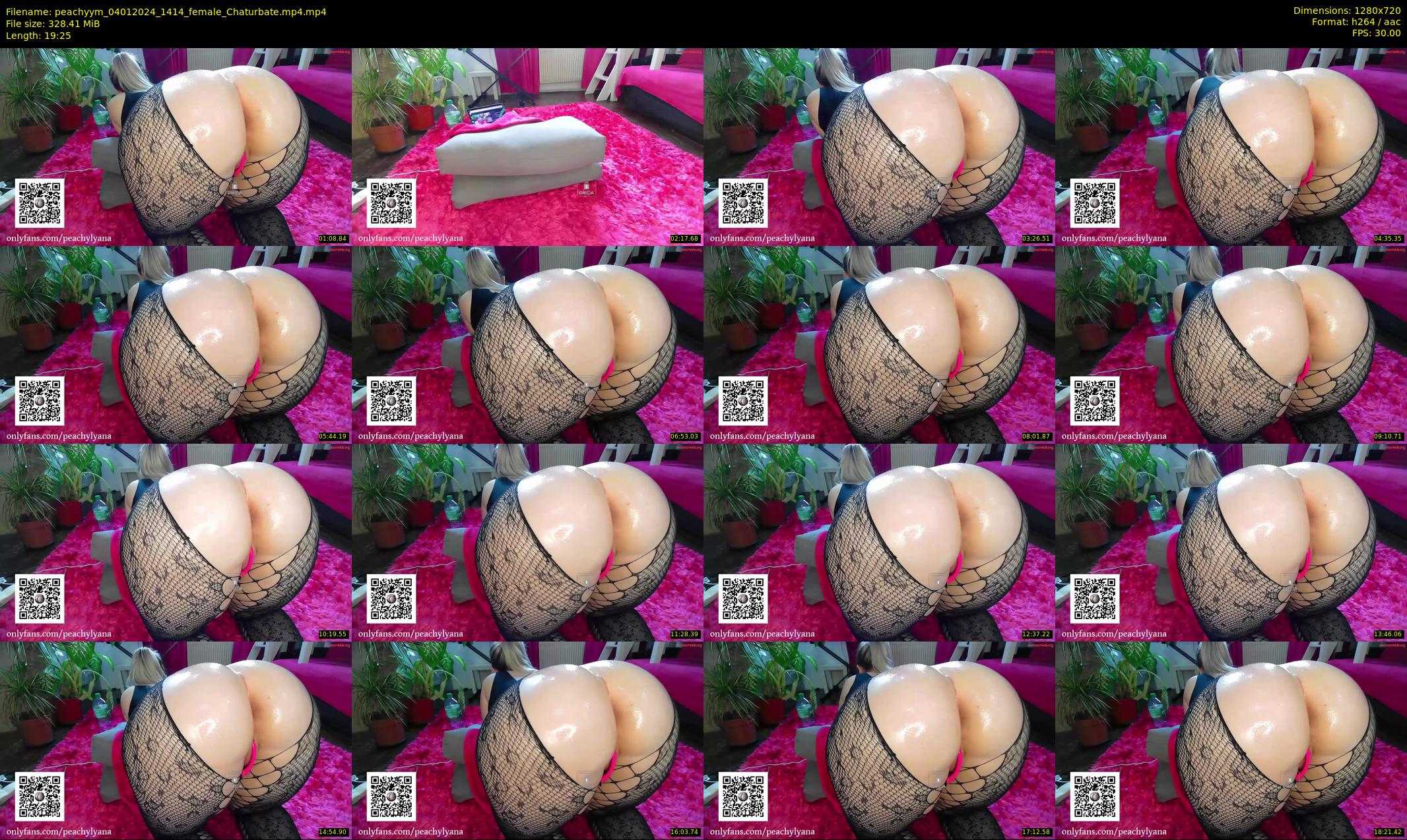 peachyym — 20 minute Chaturbate female cam show recording, 720p, Jan 4, 2024