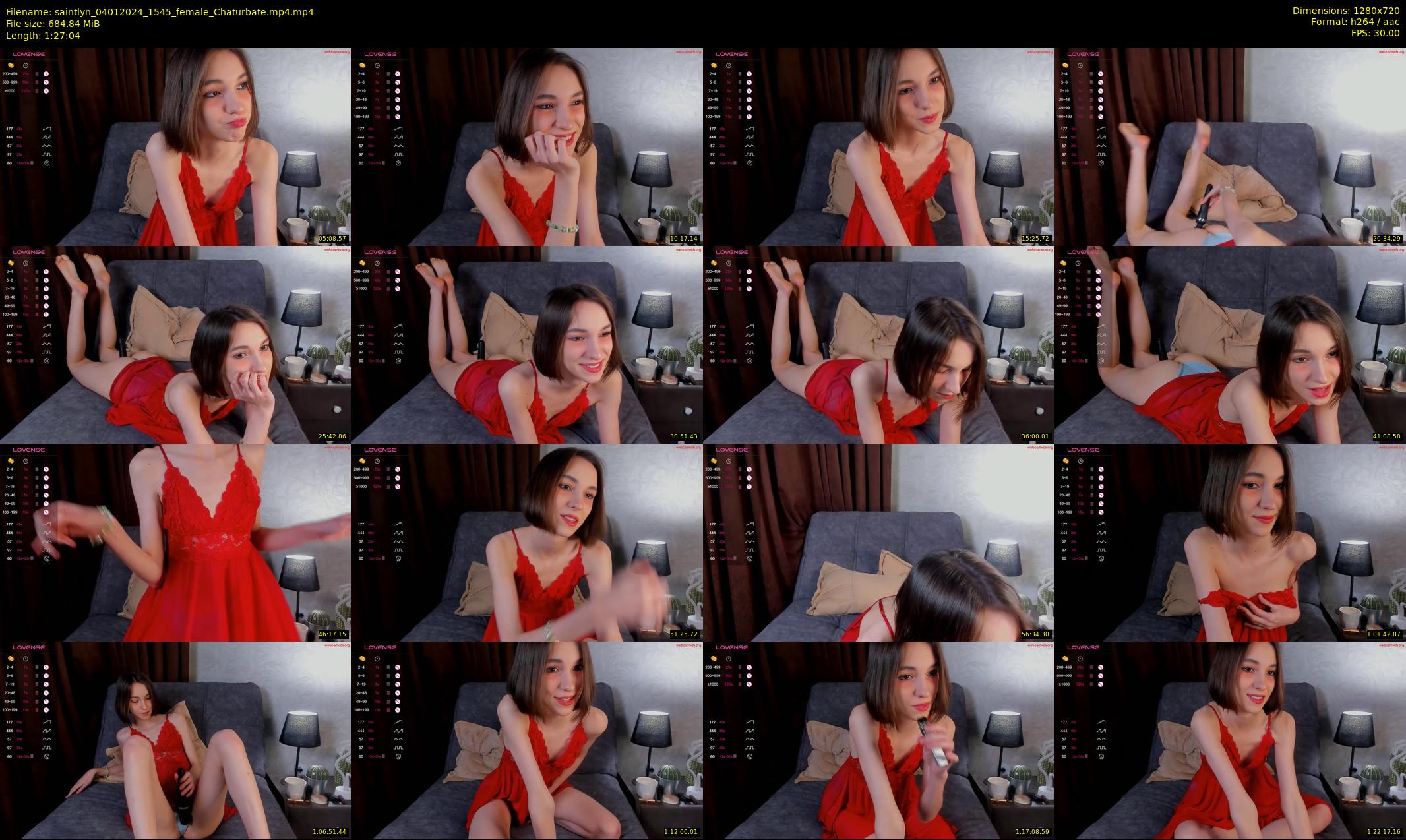 saintlyn — 88 minute Chaturbate female cam show recording, 720p, Jan 4, 2024