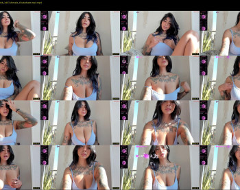 tattoo_ninja_kitty — 13 minute Chaturbate female cam show recording, 720p, Jan 4, 2024