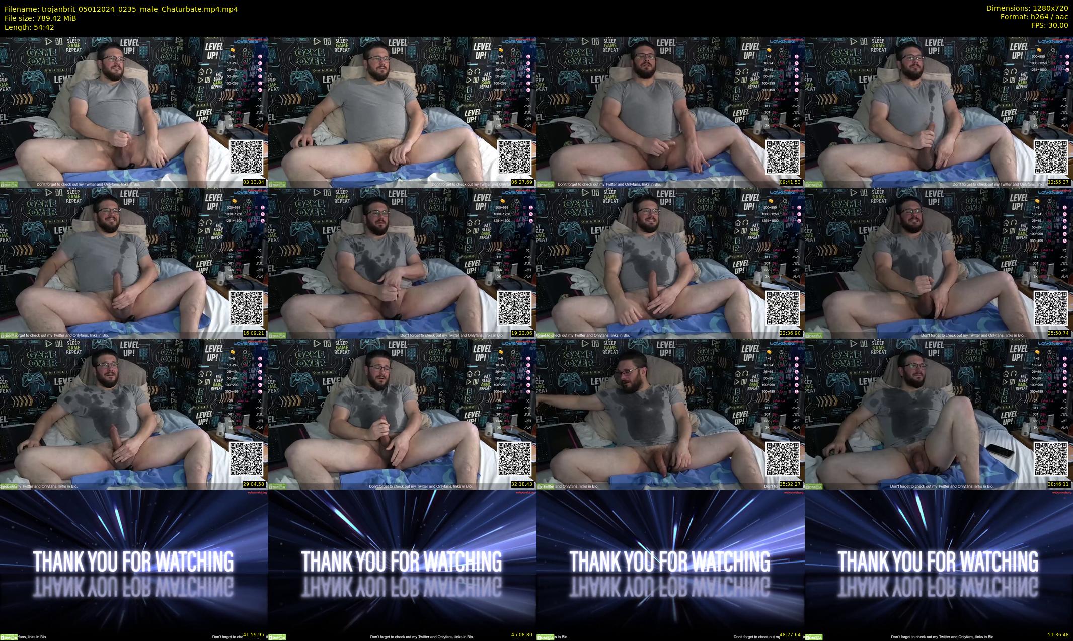 trojanbrit — 55 minute Chaturbate male cam show recording, 720p, Jan 5, 2024