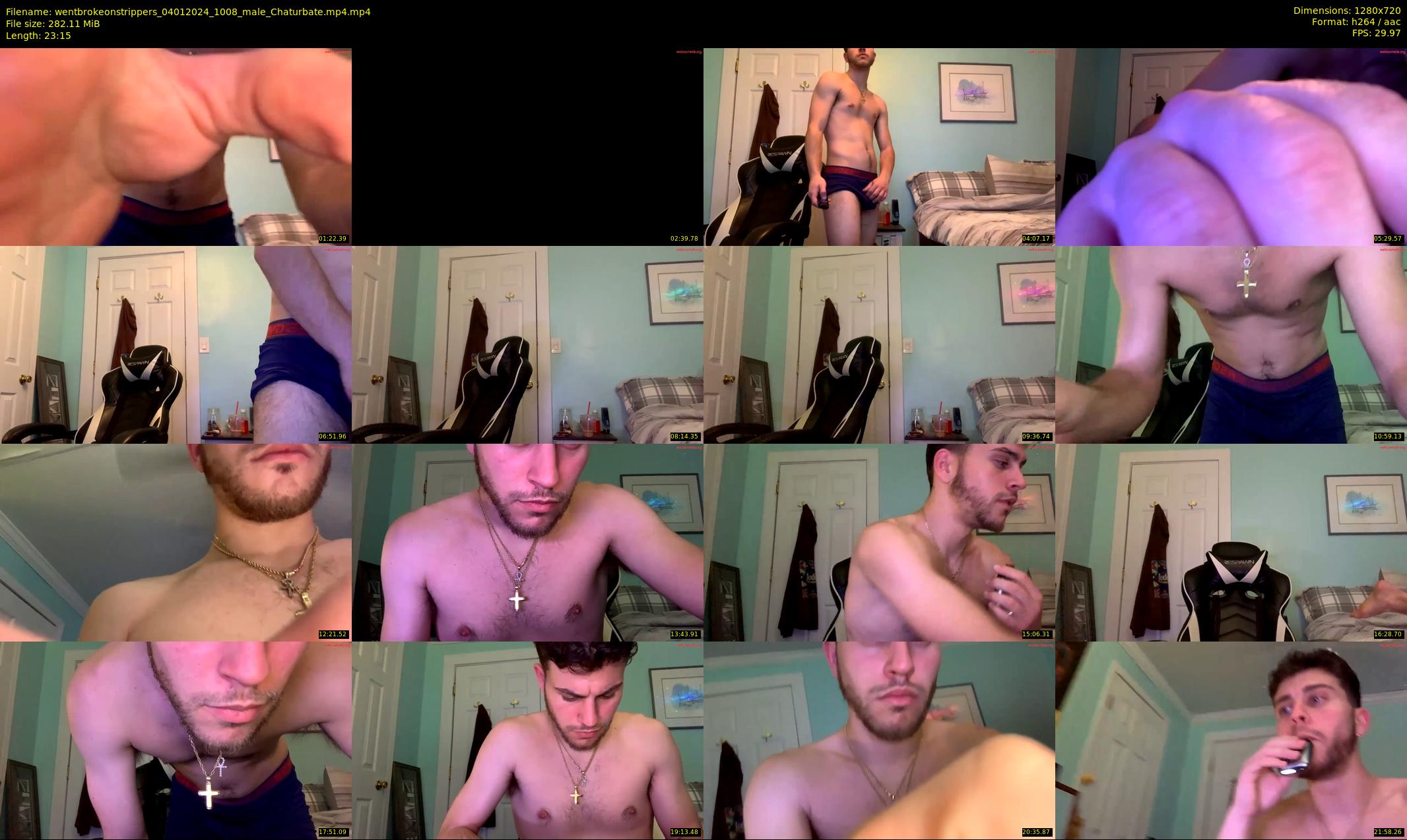 wentbrokeonstrippers — 24 minute Chaturbate male cam show recording, 720p, Jan 4, 2024