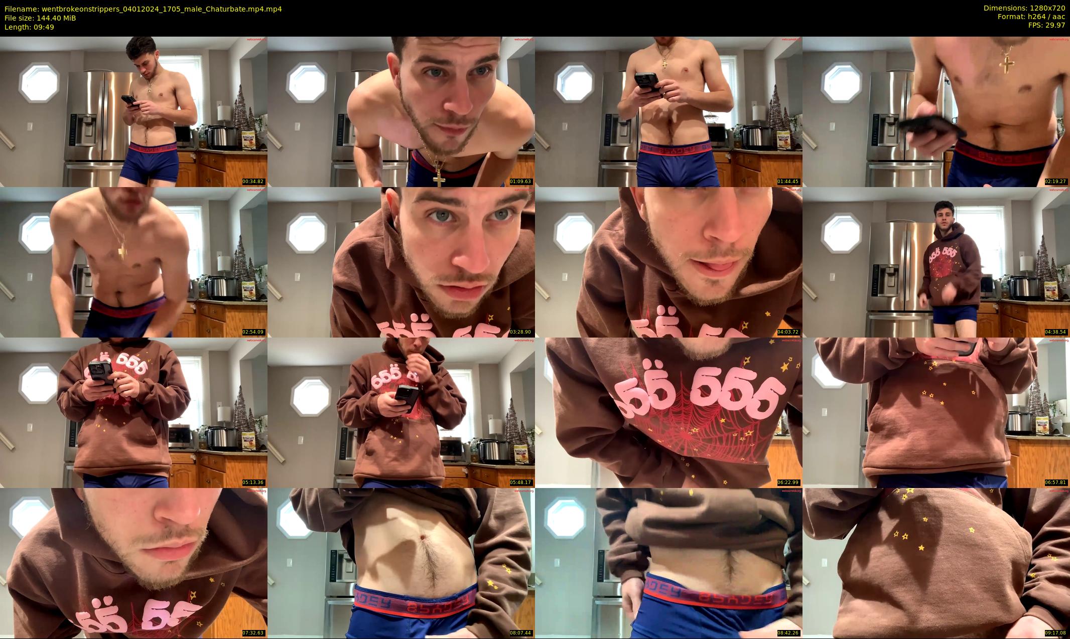 wentbrokeonstrippers — 10 minute Chaturbate male cam show recording, 720p, Jan 4, 2024