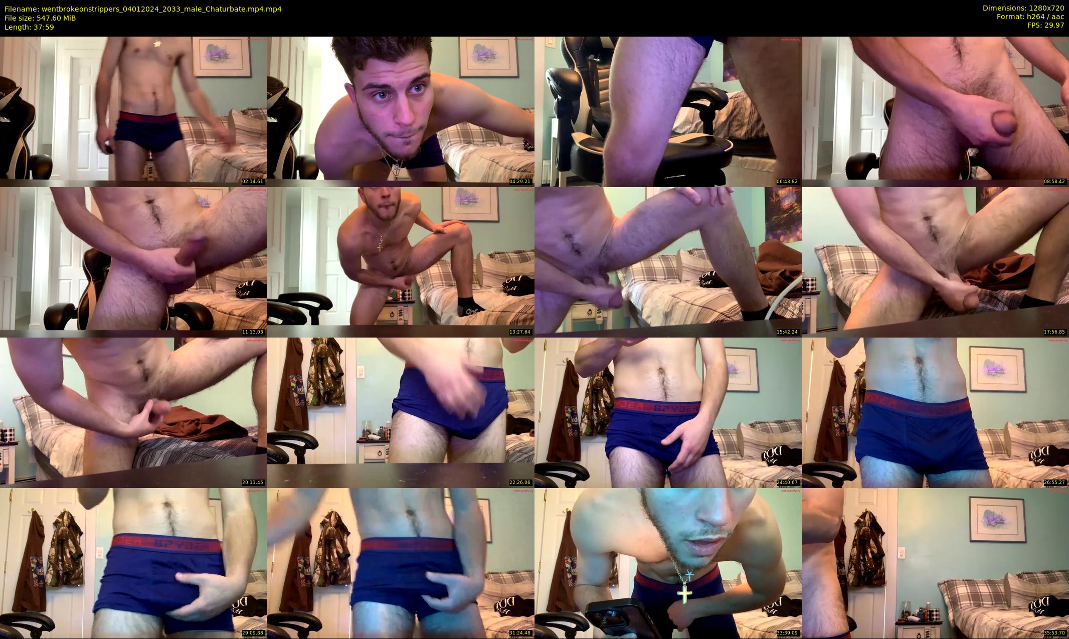 wentbrokeonstrippers — 38 minute Chaturbate male cam show recording, 720p, Jan 4, 2024