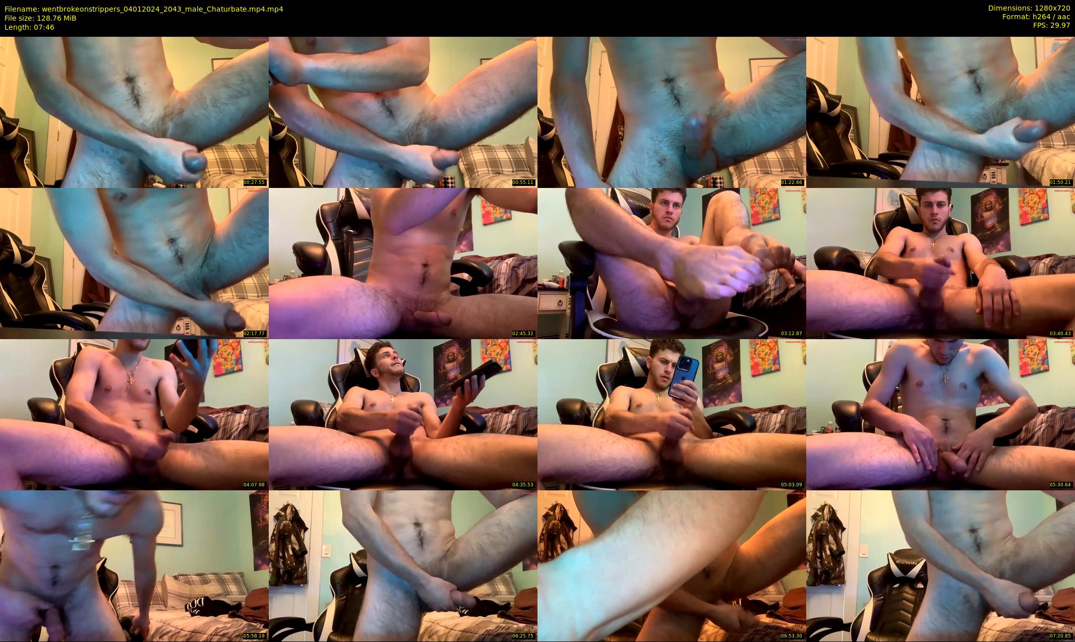wentbrokeonstrippers — 8 minute Chaturbate male cam show recording, 720p, Jan 4, 2024
