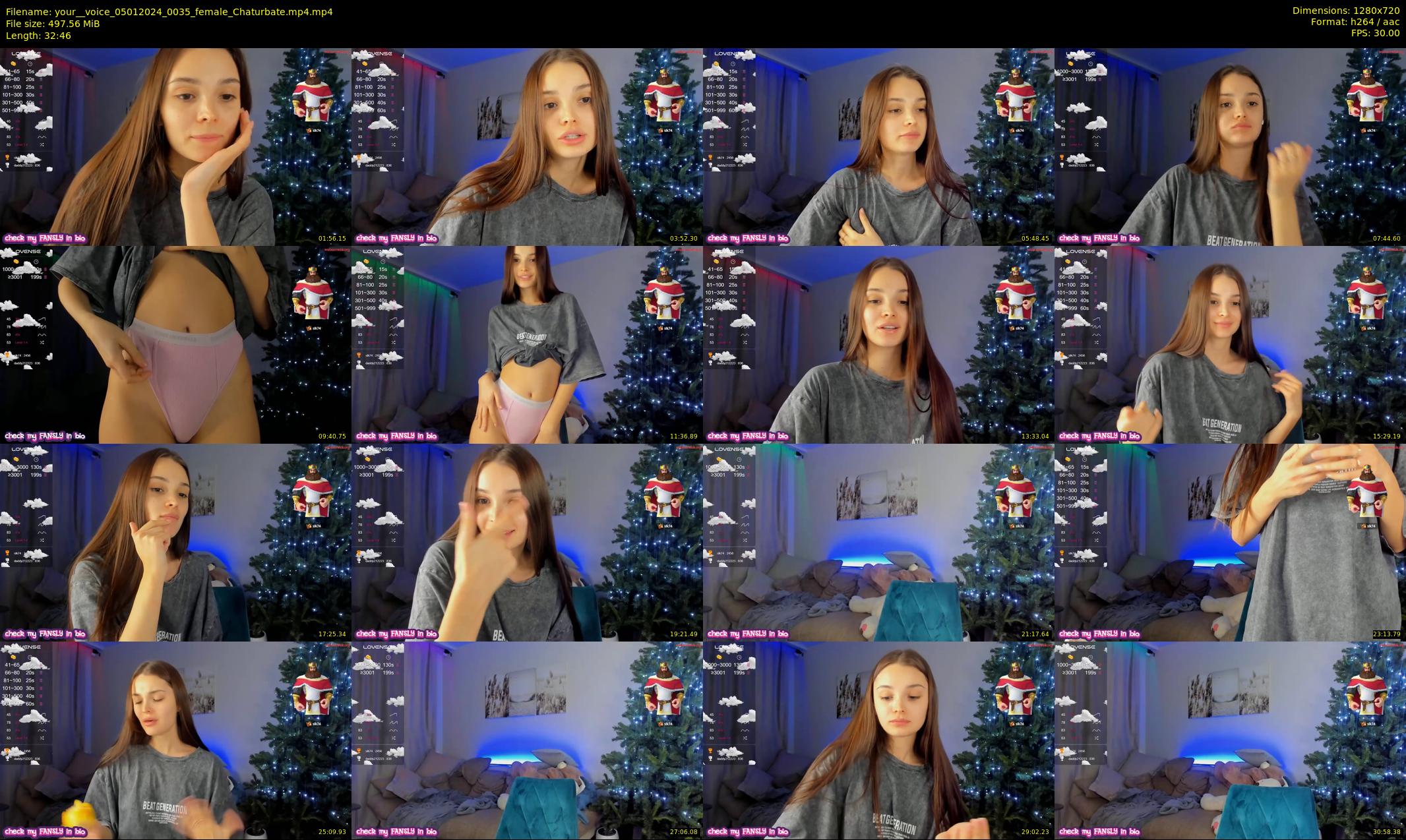 your__voice — 33 minute Chaturbate female cam show recording, 720p, Jan 5, 2024