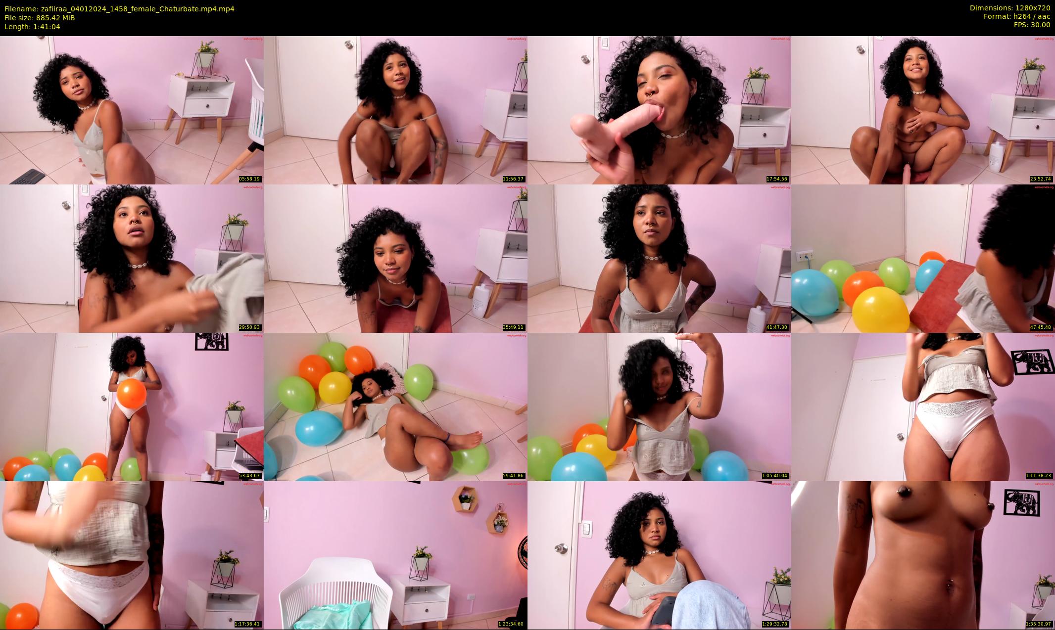 zafiiraa — 102 minute Chaturbate female cam show recording, 720p, Jan 4, 2024