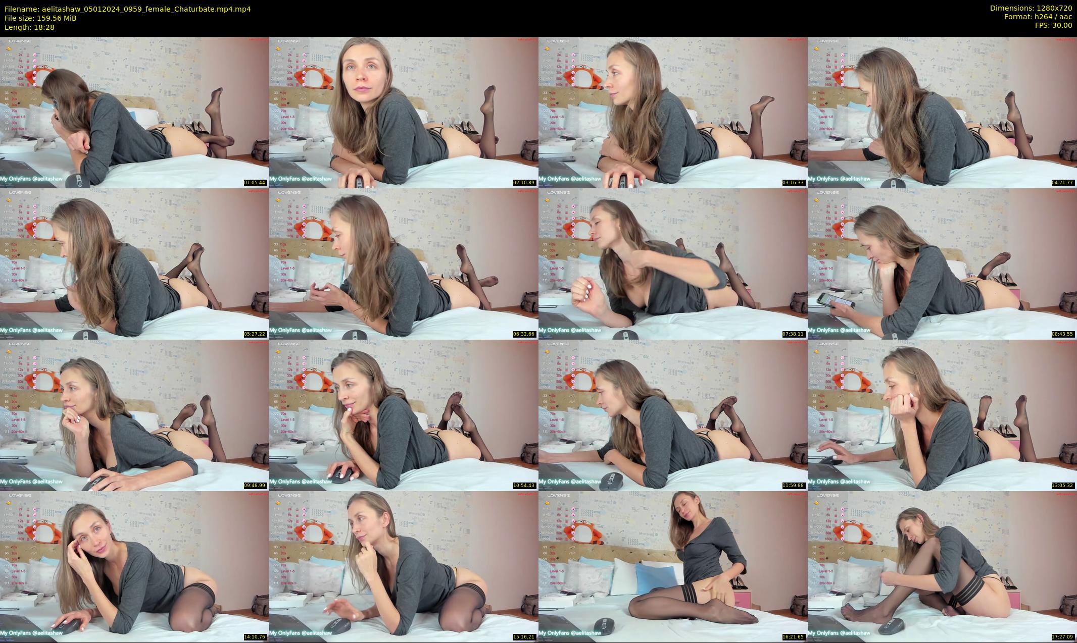 aelitashaw — 19 minute Chaturbate female cam show recording, 720p, Jan 5, 2024
