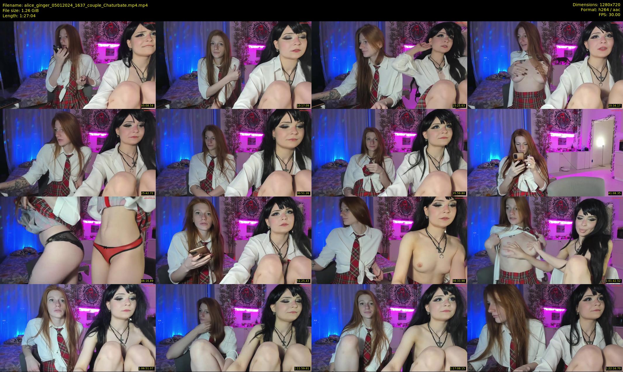 alice_ginger — 88 minute Chaturbate female cam show recording, 720p, Jan 5, 2024