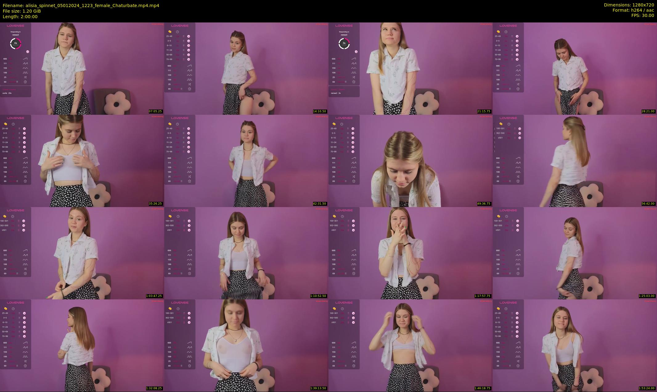 alisia_spinnet — 120 minute Chaturbate female cam show recording, 720p, Jan 5, 2024