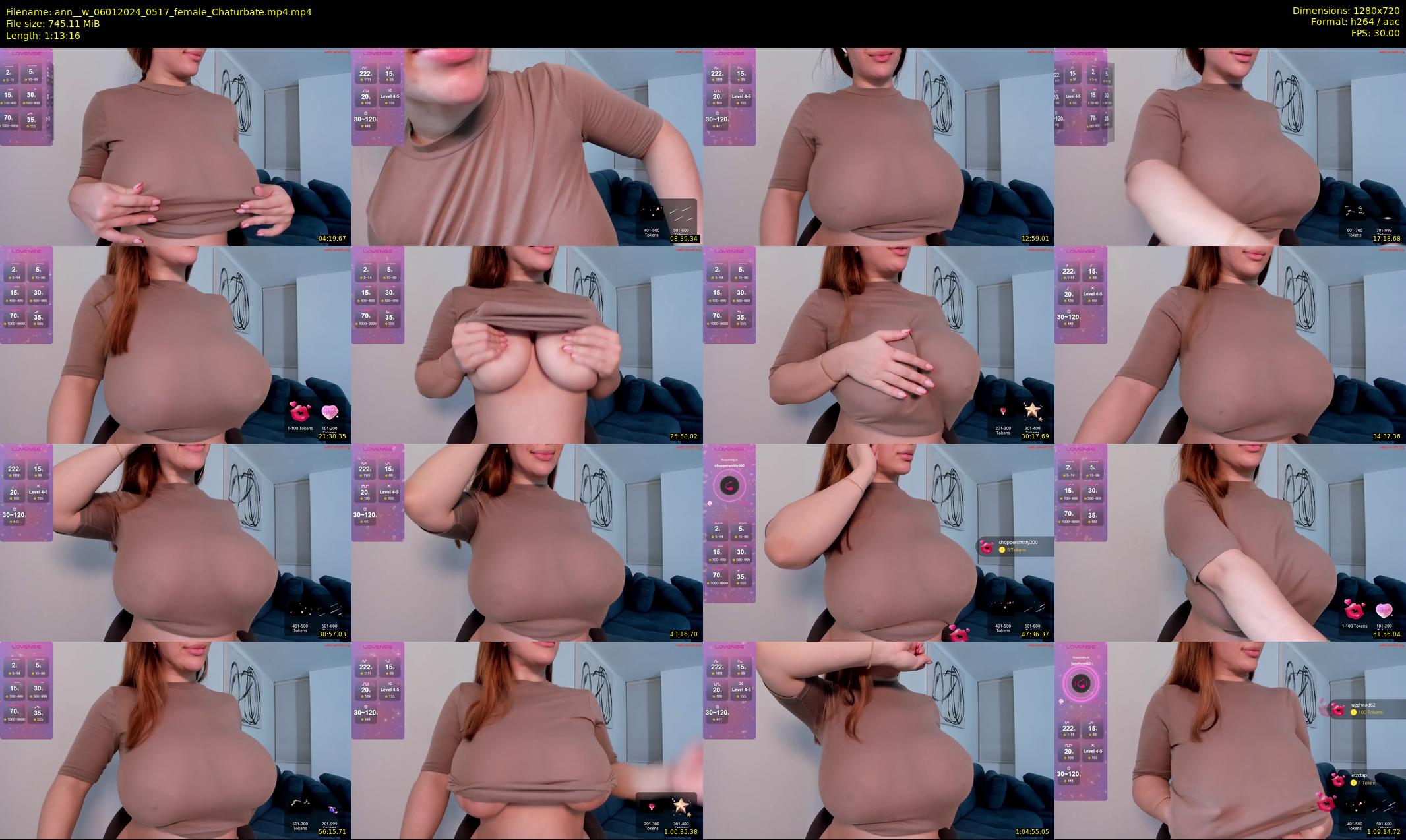 ann__w — 74 minute Chaturbate female cam show recording, 720p, Jan 6, 2024