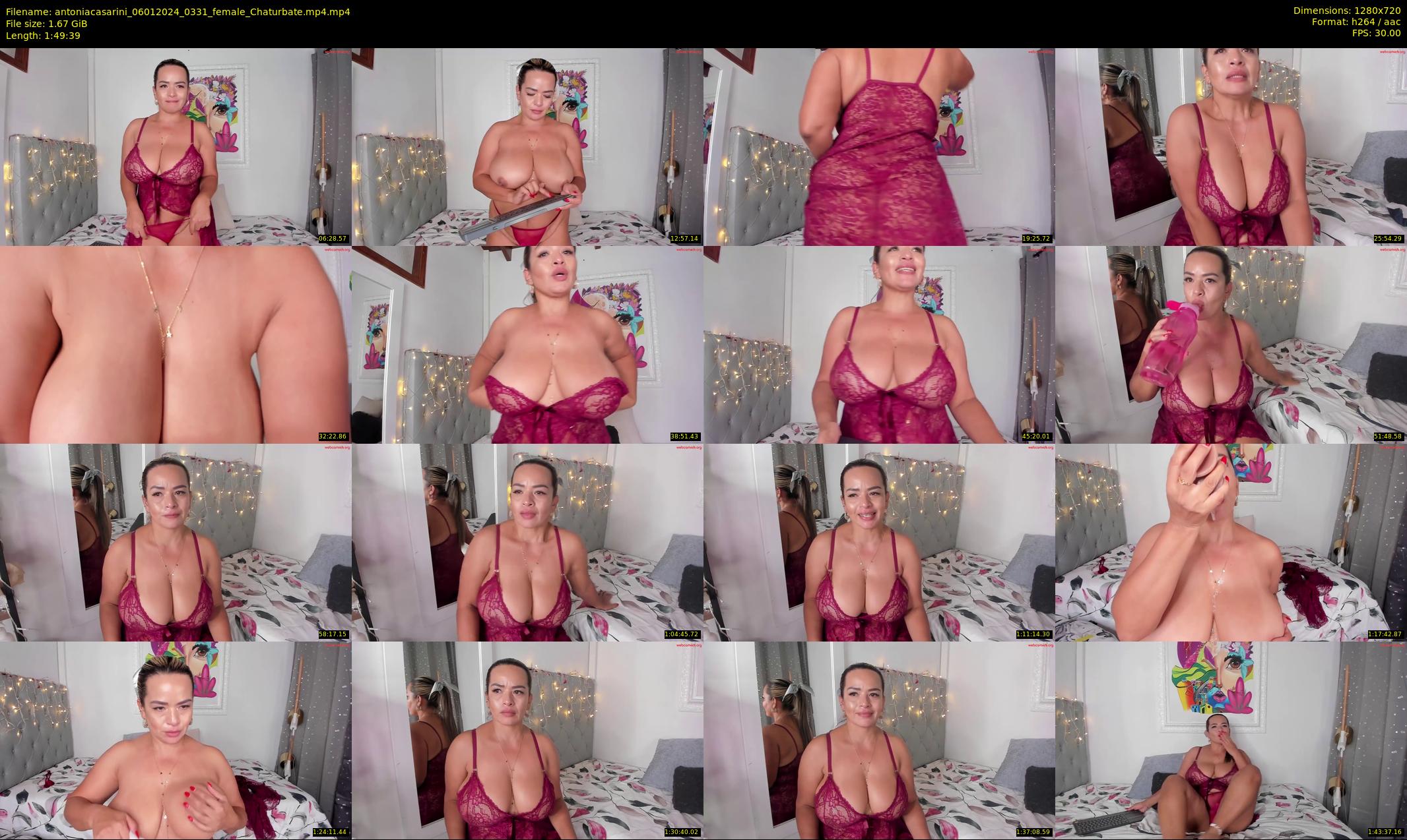 antoniacasarini — 110 minute Chaturbate female cam show recording, 720p, Jan 6, 2024
