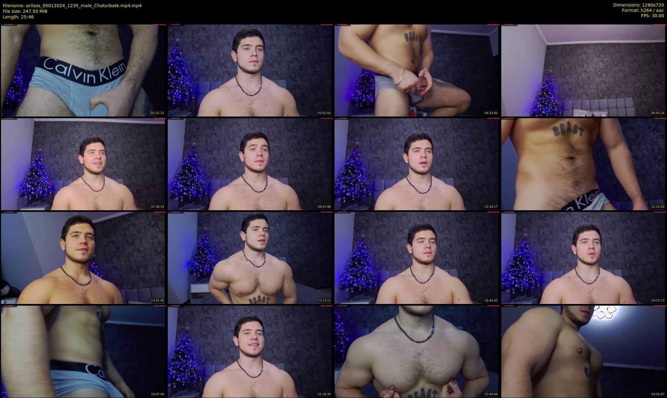 arilass — 26 minute Chaturbate male cam show recording, 720p, Jan 5, 2024