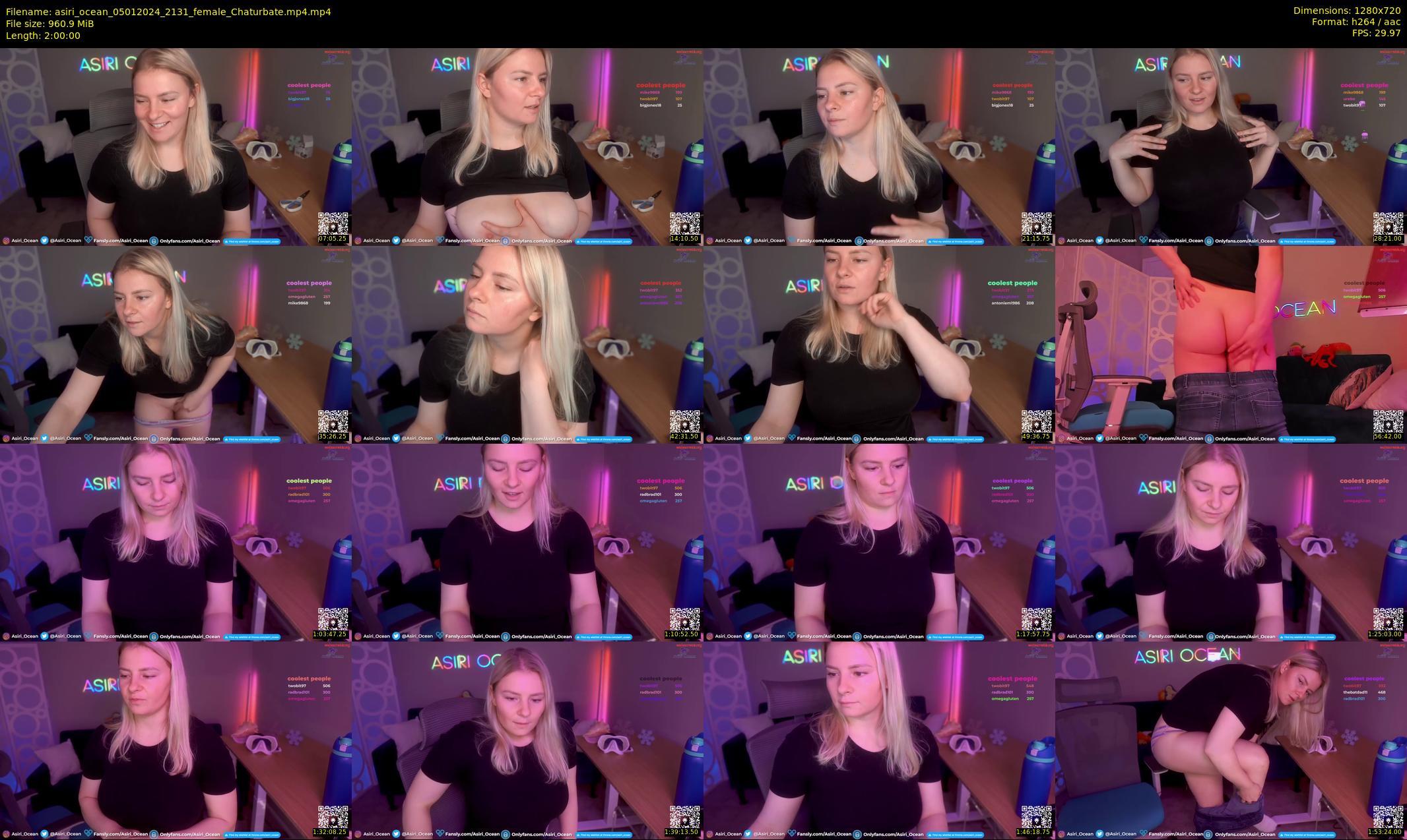 asiri_ocean — 120 minute Chaturbate female cam show recording, 720p, Jan 5, 2024