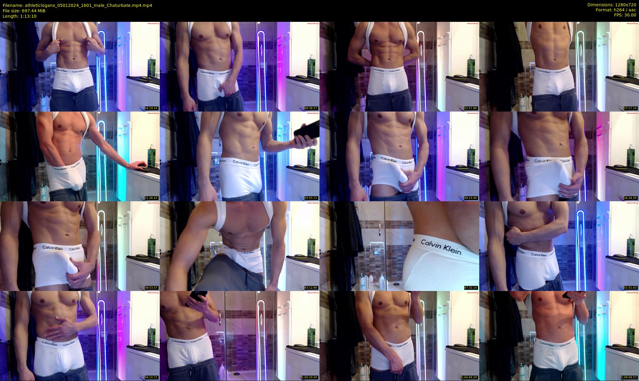 athleticloganx — 74 minute Chaturbate male cam show recording, 720p, Jan 5, 2024