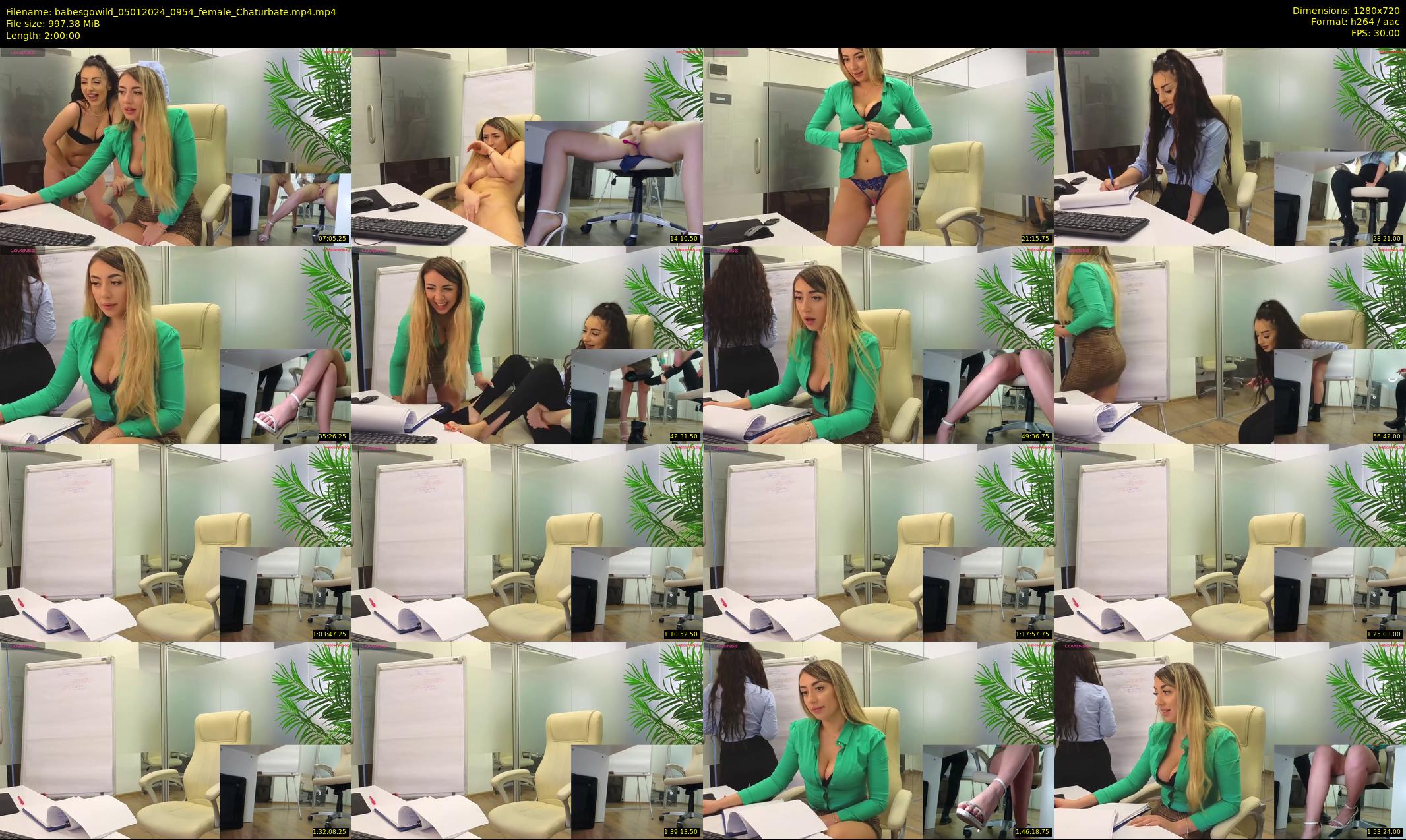 babesgowild — 120 minute Chaturbate couple cam show recording, 720p, Jan 5, 2024