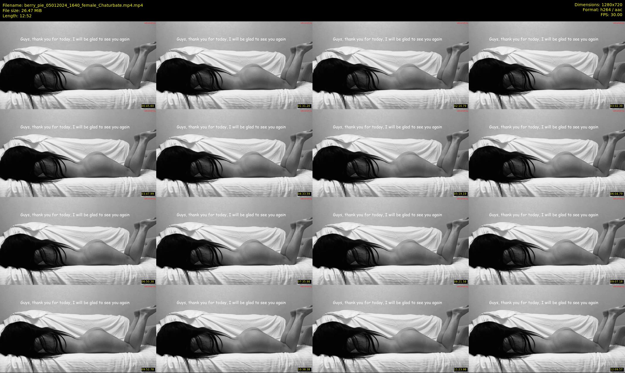 berry_pie — 13 minute Chaturbate female cam show recording, 720p, Jan 5, 2024