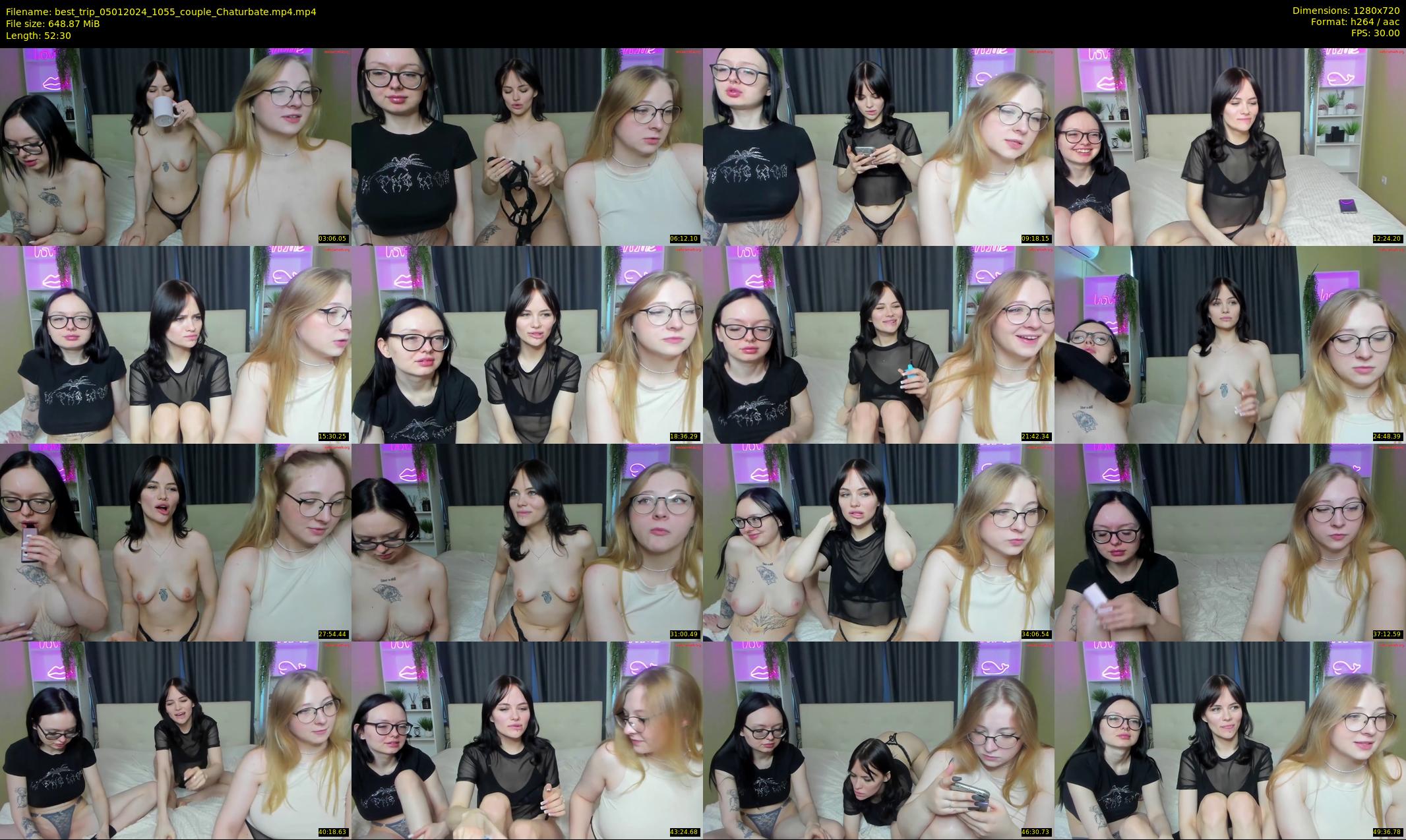 best_trip — 53 minute Chaturbate couple cam show recording, 720p, Jan 5, 2024
