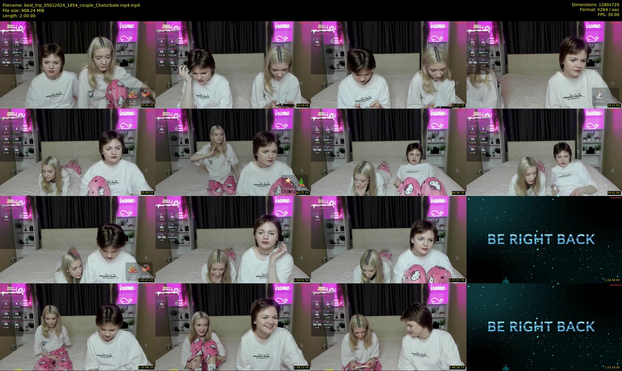 best_trip — 120 minute Chaturbate couple cam show recording, 720p, Jan 5, 2024
