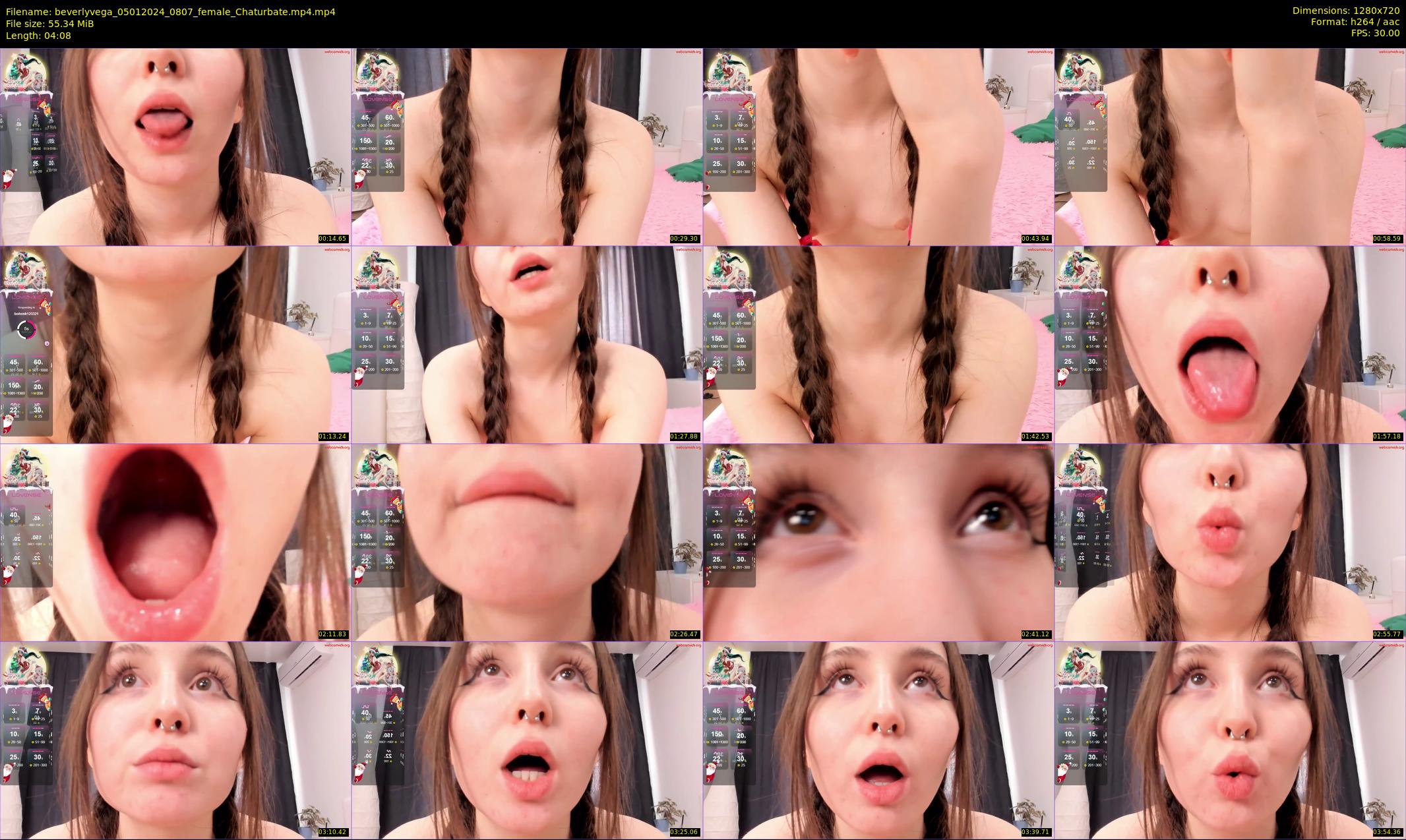 beverlyvega — 5 minute Chaturbate couple cam show recording, 720p, Jan 5, 2024