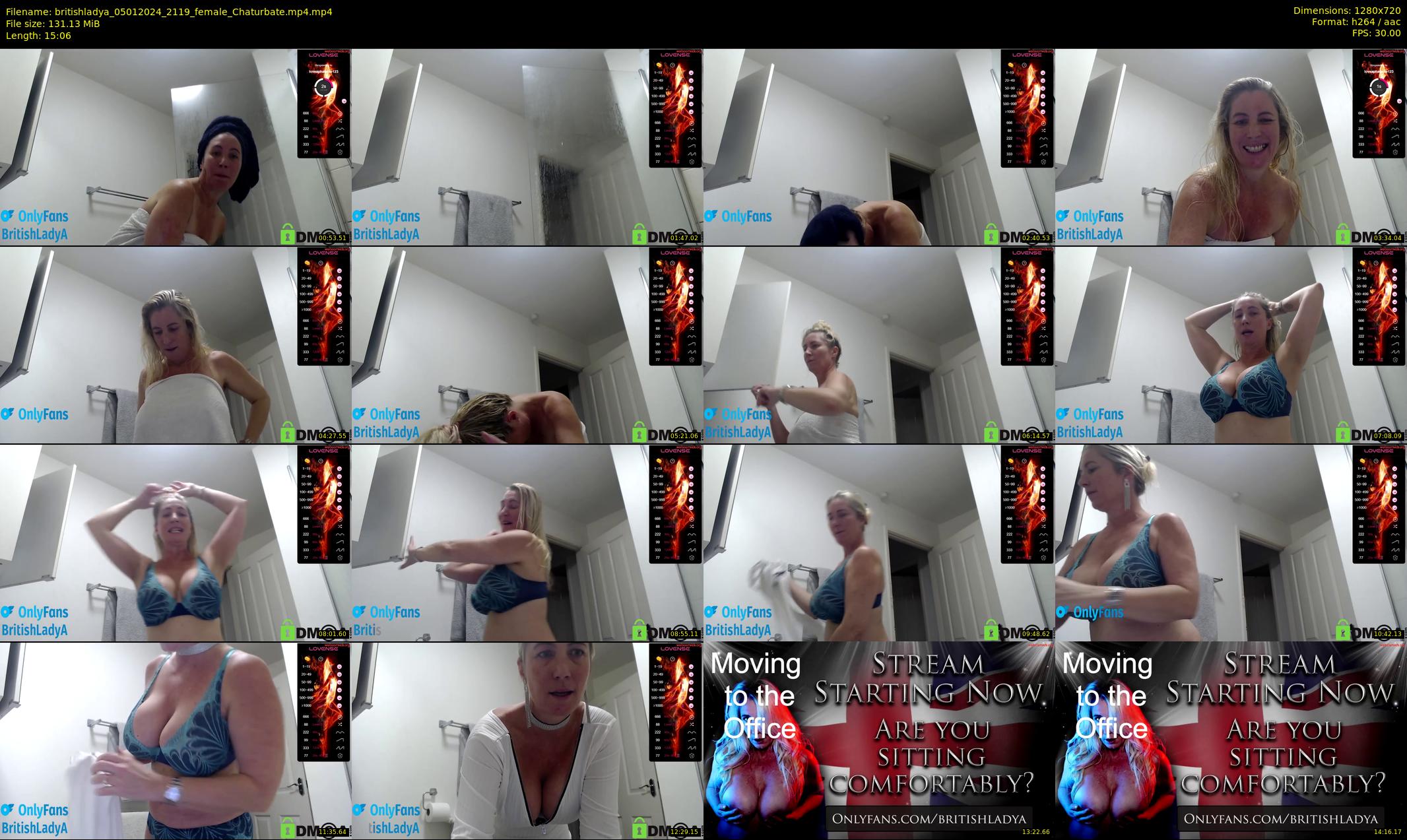 britishladya — 16 minute Chaturbate female cam show recording, 720p, Jan 5, 2024