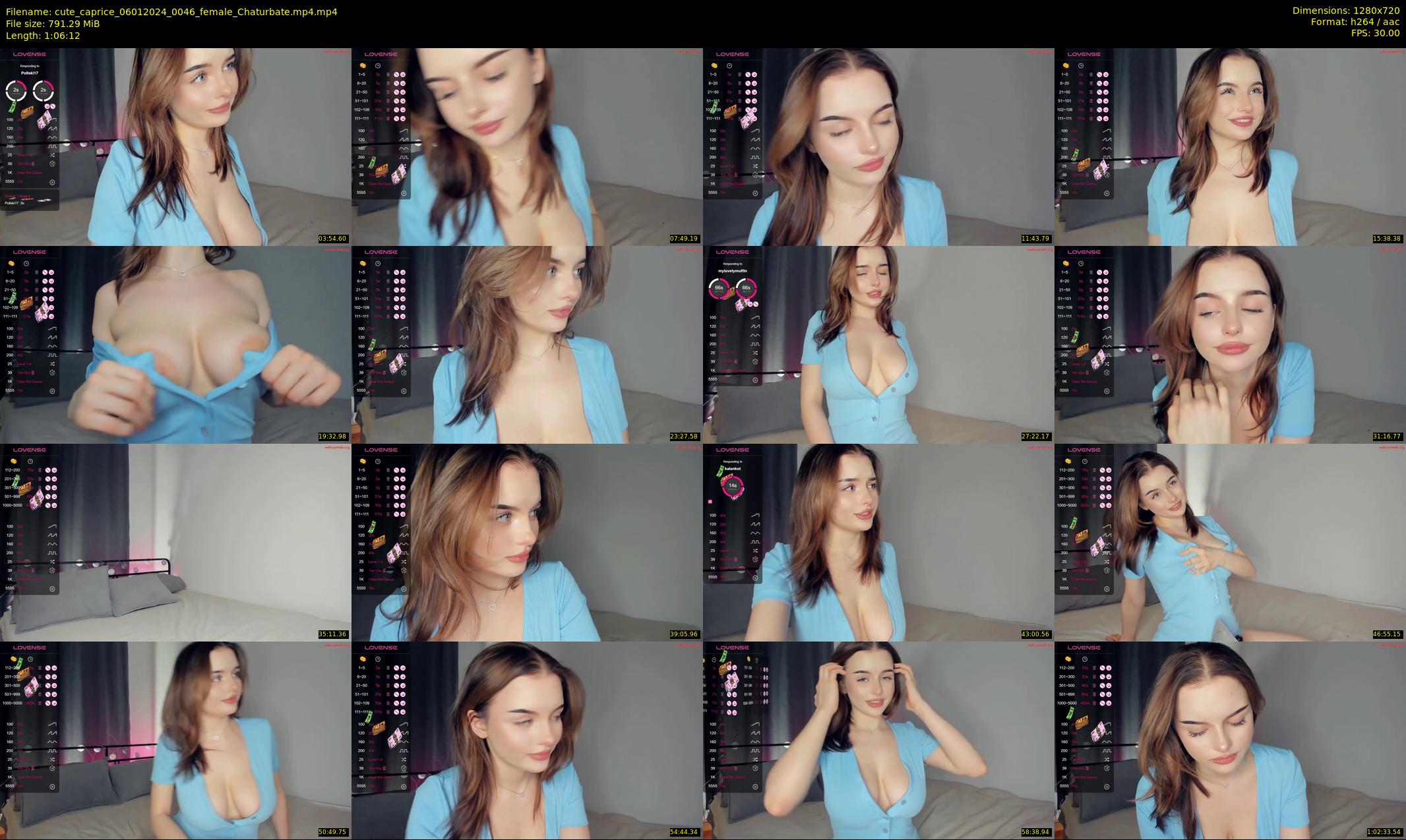 cute_caprice — 67 minute Chaturbate female cam show recording, 720p, Jan 6, 2024