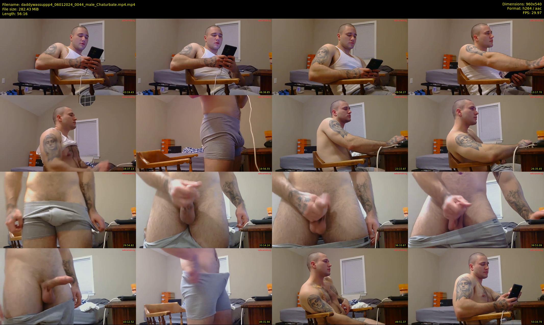daddywassuppp4 — 57 minute Chaturbate male cam show recording, 480p, Jan 6, 2024