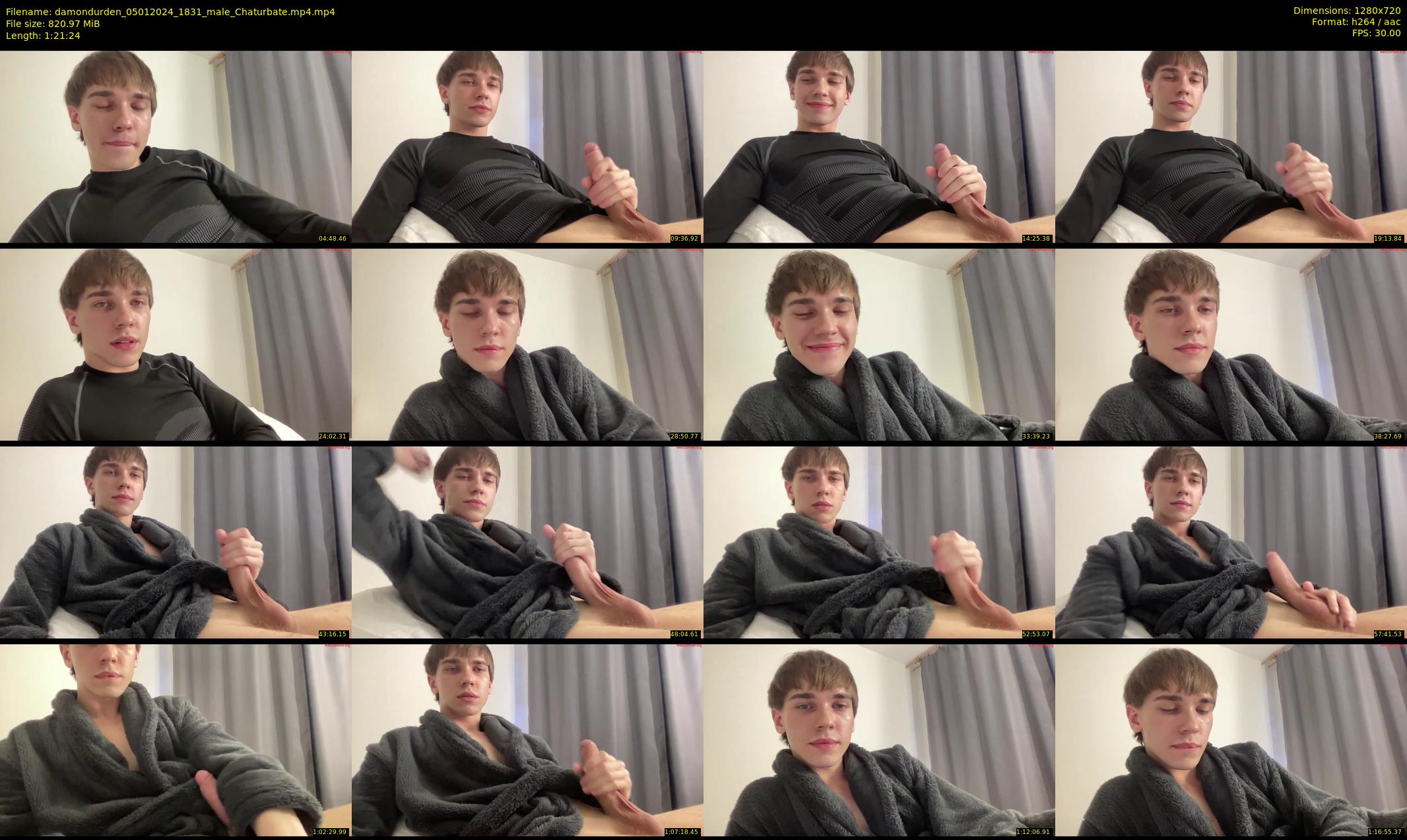 damondurden — 82 minute Chaturbate male cam show recording, 720p, Jan 5, 2024