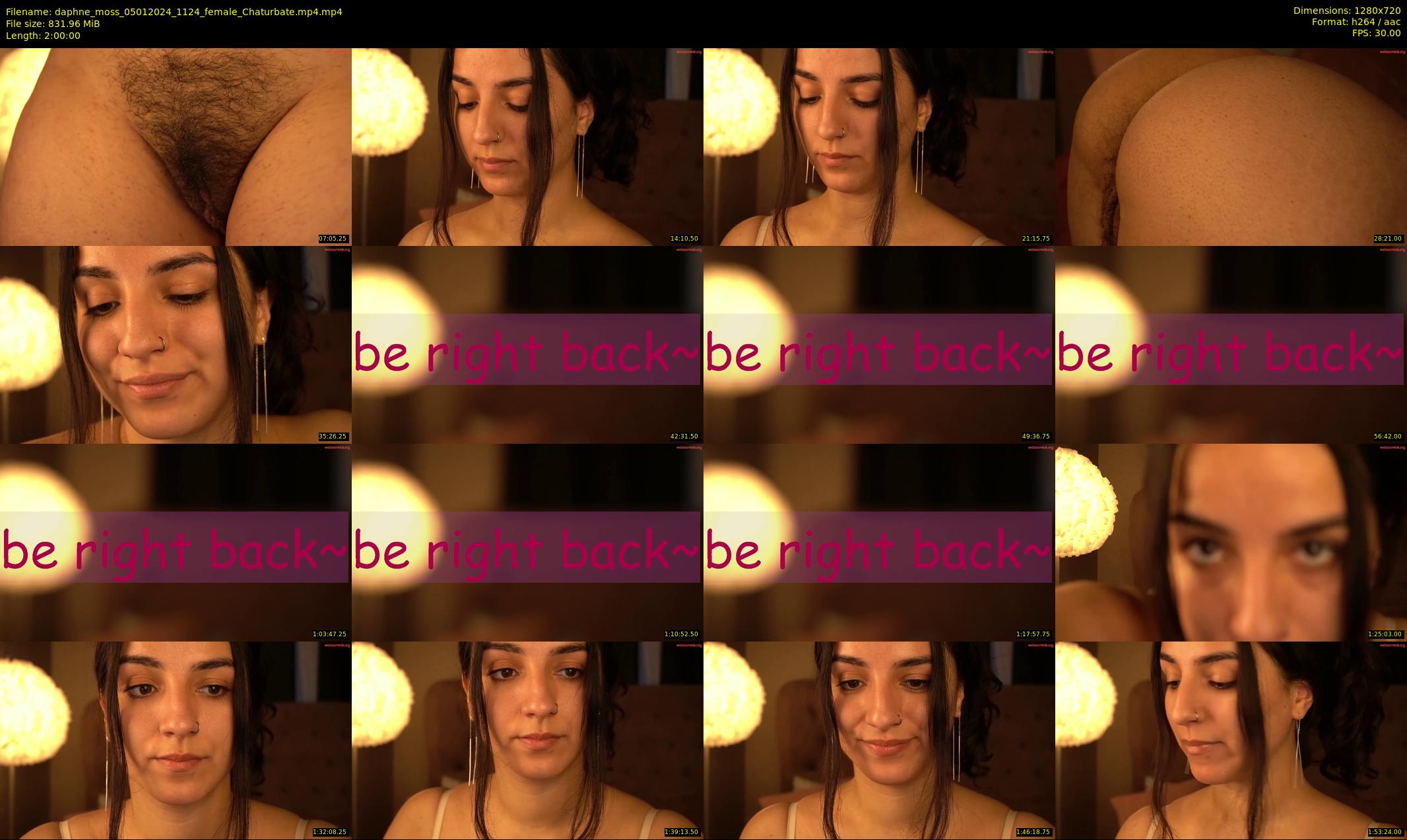 daphne_moss — 120 minute Chaturbate female cam show recording, 720p, Jan 5, 2024