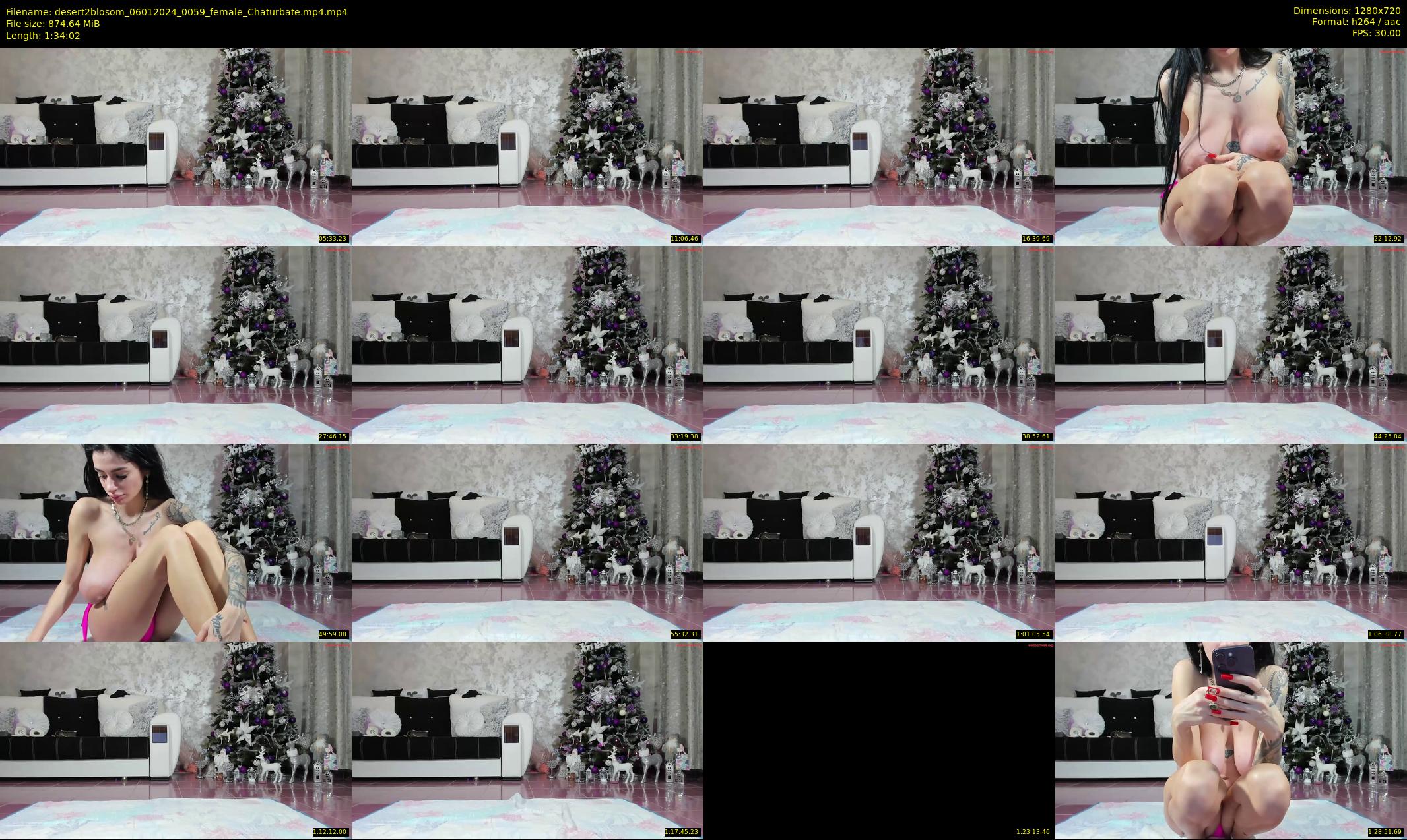 desert2blosom — 95 minute Chaturbate female cam show recording, 720p, Jan 6, 2024