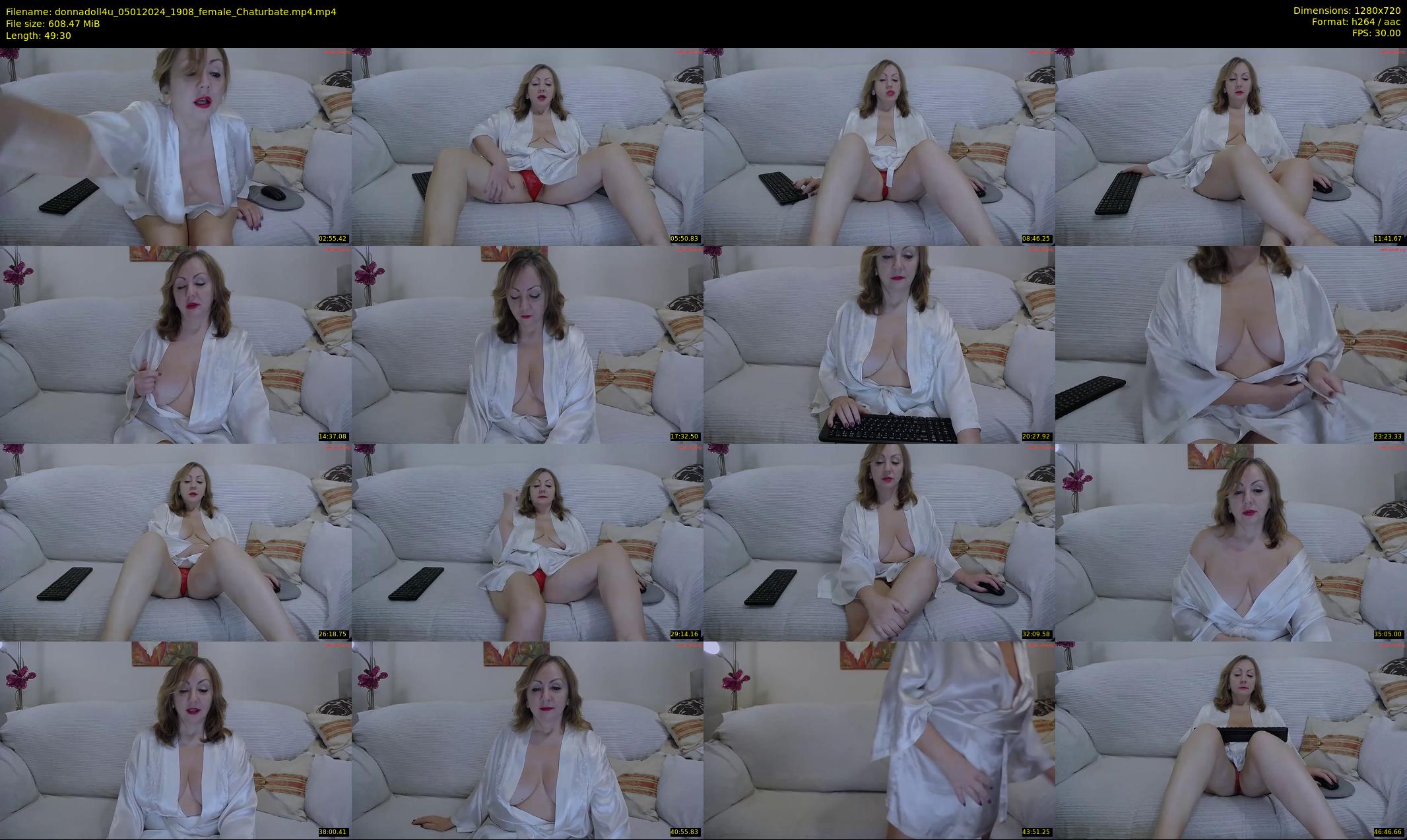 donnadoll4u — 50 minute Chaturbate female cam show recording, 720p, Jan 5, 2024