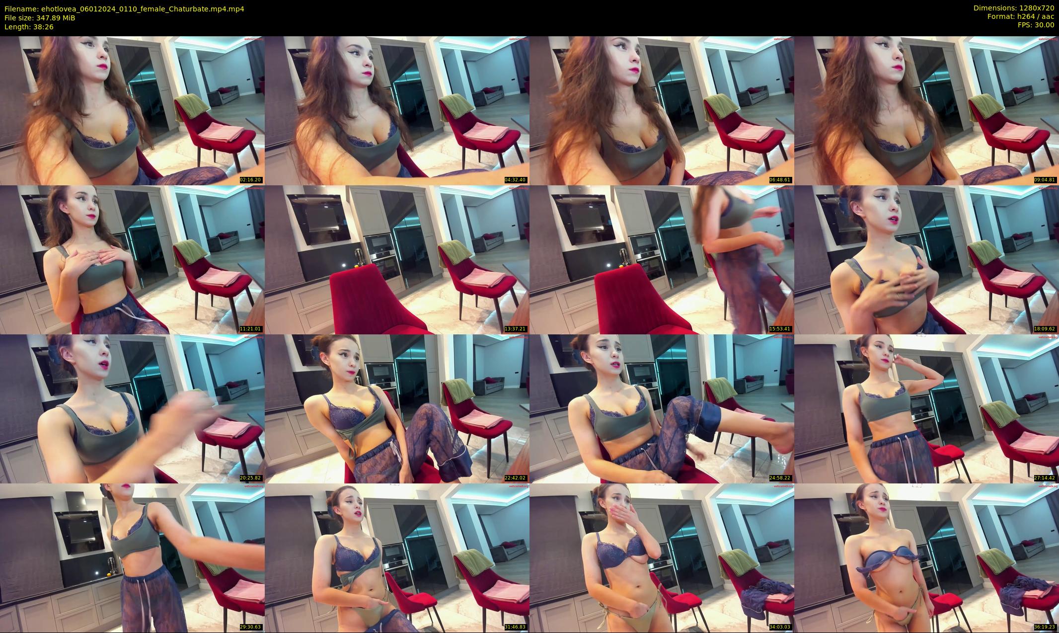 ehotlovea — 39 minute Chaturbate female cam show recording, 720p, Jan 6, 2024