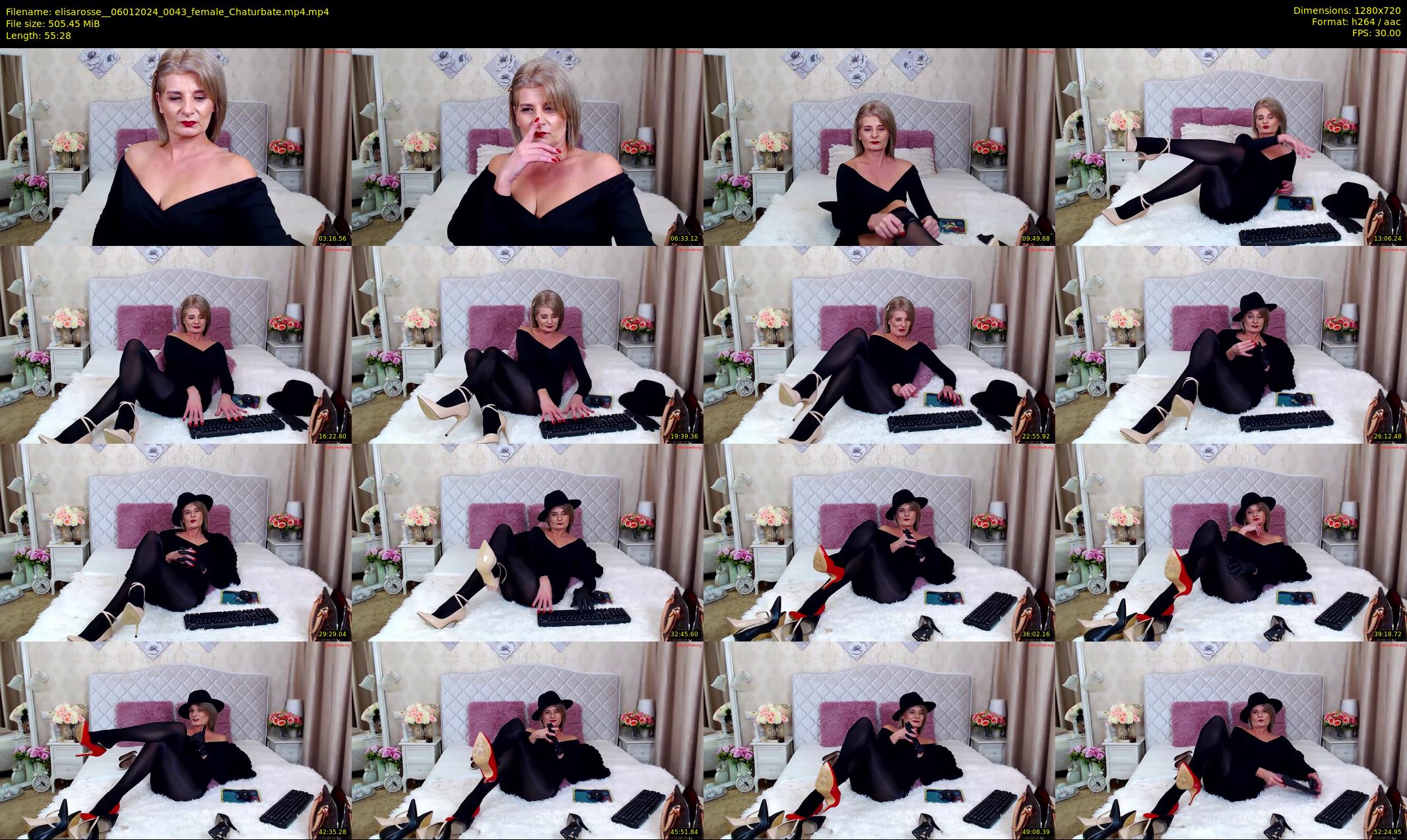 elisarosse_ — 56 minute Chaturbate female cam show recording, 720p, Jan 6, 2024
