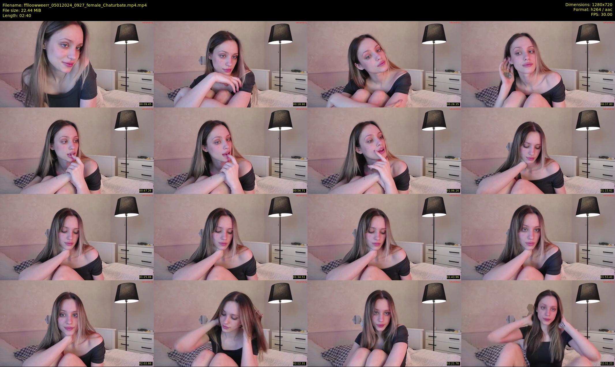 fflloowweerr — 3 minute Chaturbate couple cam show recording, 720p, Jan 5, 2024
