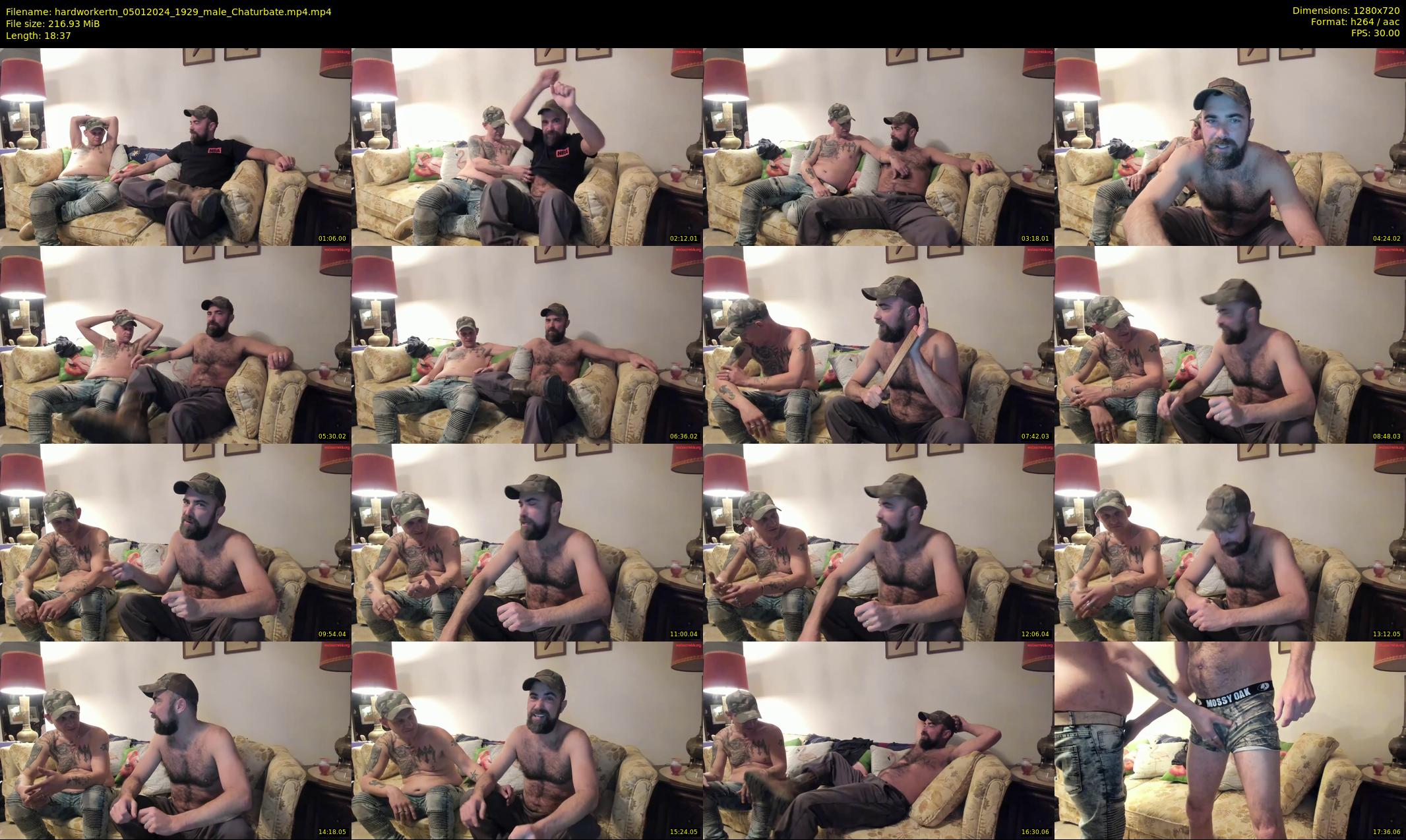 hardworkertn — 19 minute Chaturbate male cam show recording, 720p, Jan 5, 2024