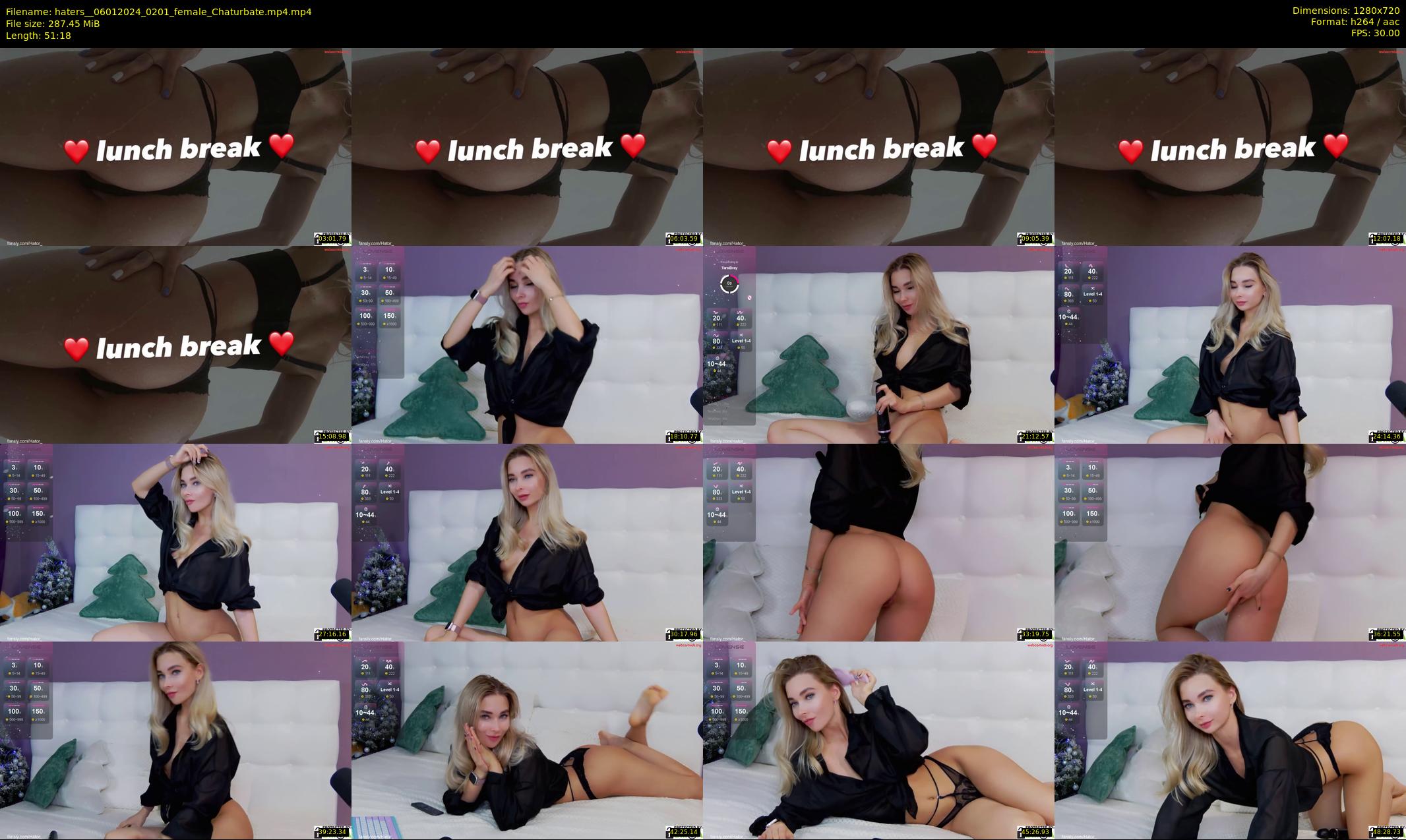 haters_ — 52 minute Chaturbate female cam show recording, 720p, Jan 6, 2024