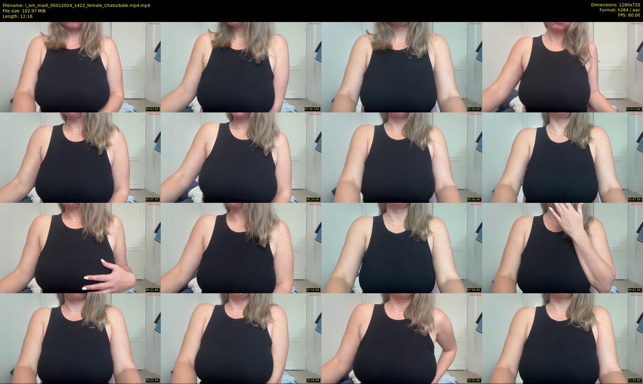 i_am_madi — 13 minute Chaturbate female cam show recording, 720p, Jan 5, 2024