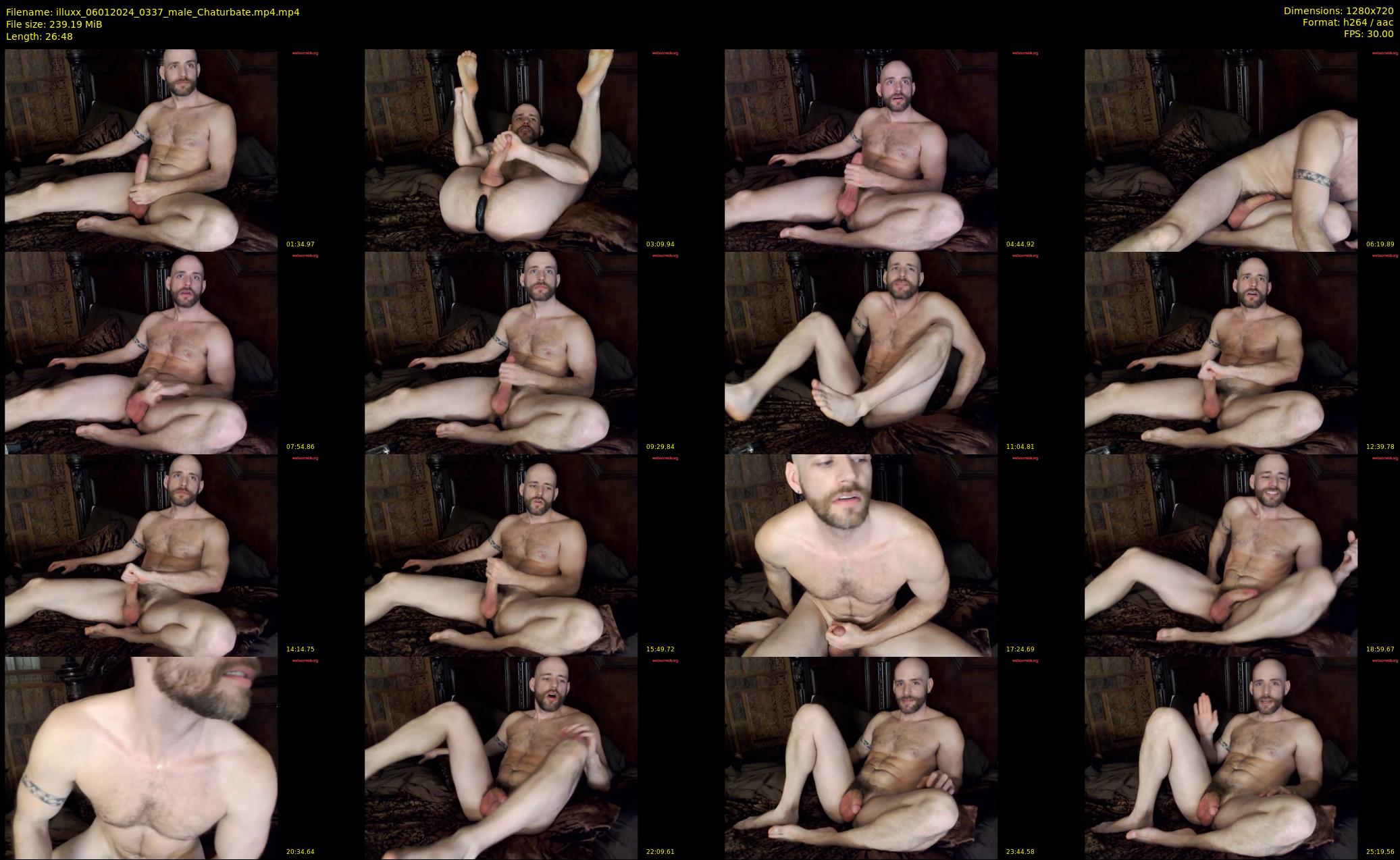 illuxx — 27 minute Chaturbate male cam show recording, 720p, Jan 6, 2024