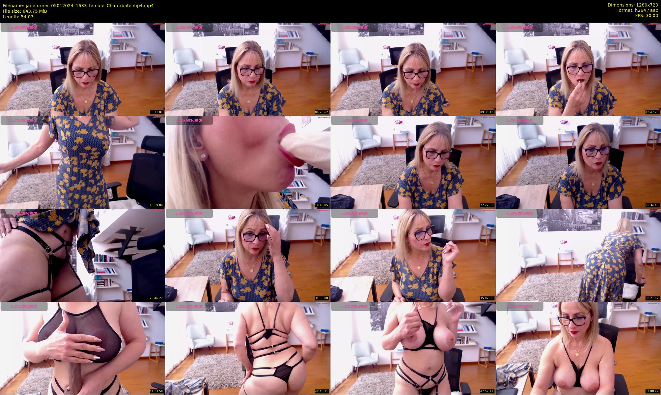 janeturner — 55 minute Chaturbate female cam show recording, 720p, Jan 5, 2024