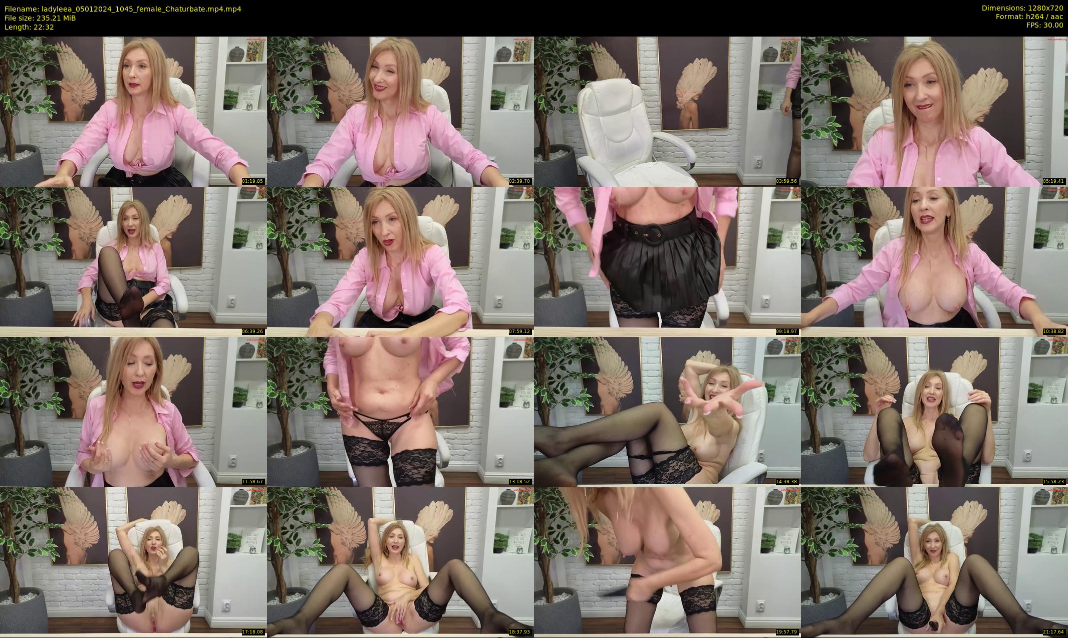ladyleea — 23 minute Chaturbate female cam show recording, 720p, Jan 5, 2024