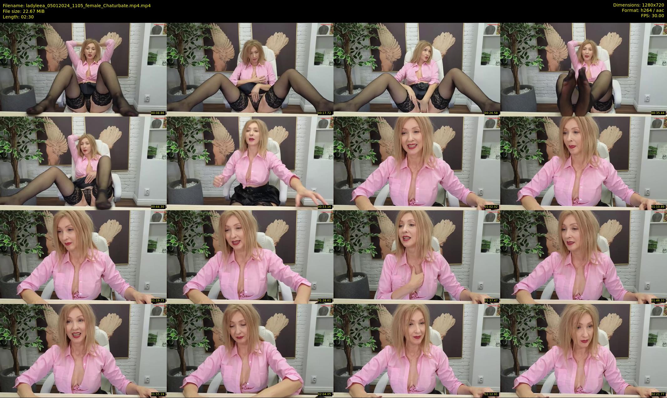 ladyleea — 3 minute Chaturbate female cam show recording, 720p, Jan 5, 2024