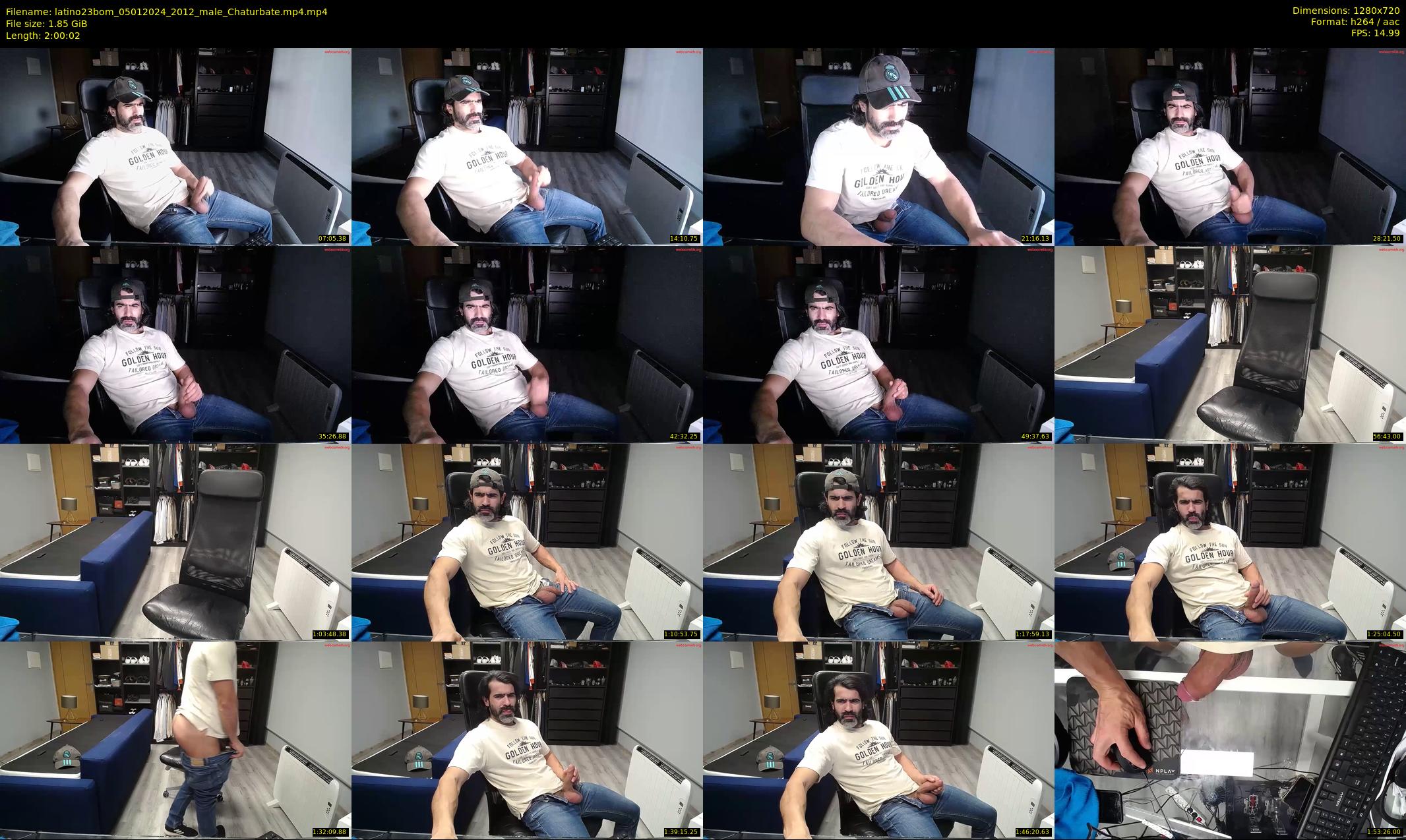 latino23bom — 121 minute Chaturbate male cam show recording, 720p, Jan 5, 2024