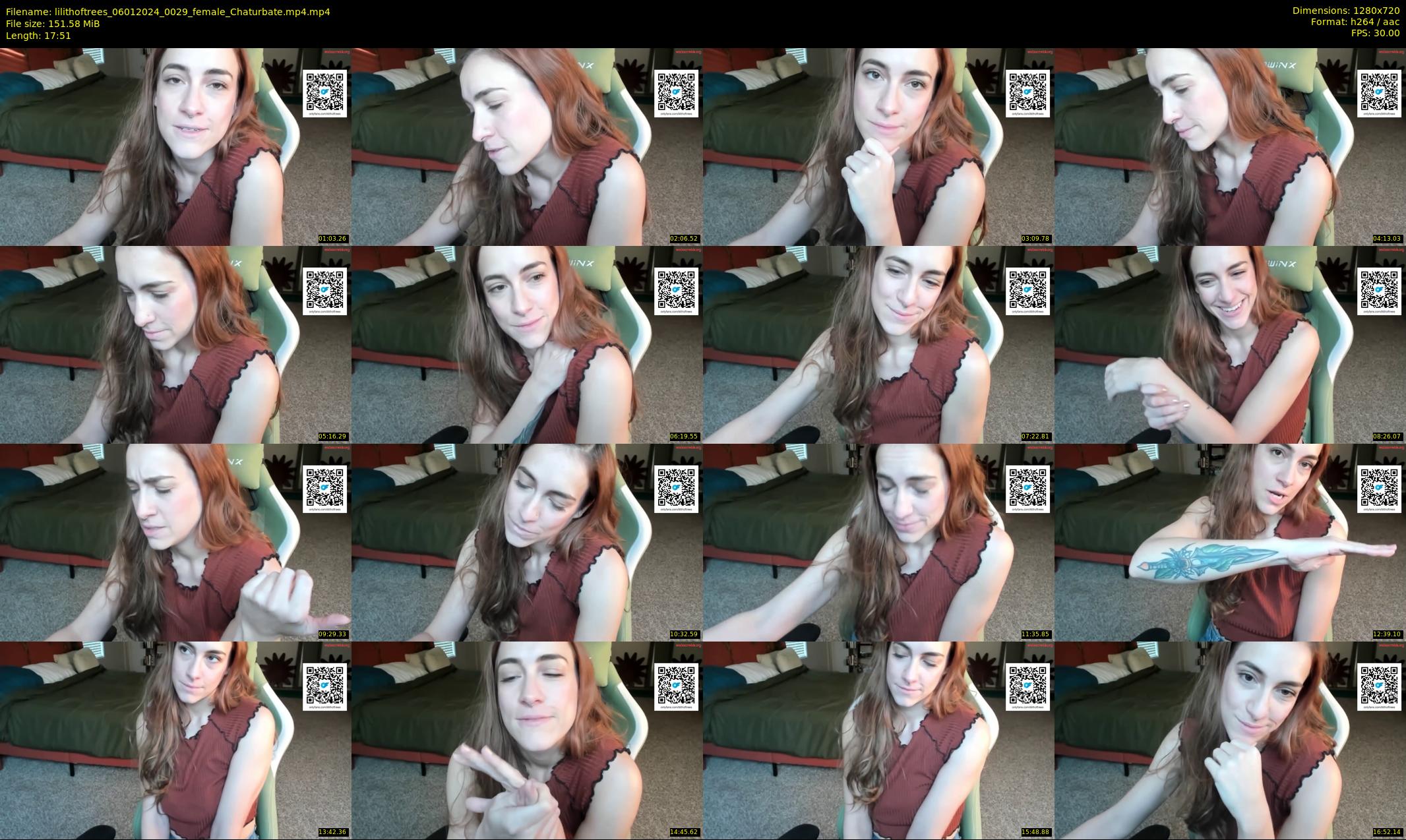 lilithoftrees — 18 minute Chaturbate female cam show recording, 720p, Jan 6, 2024