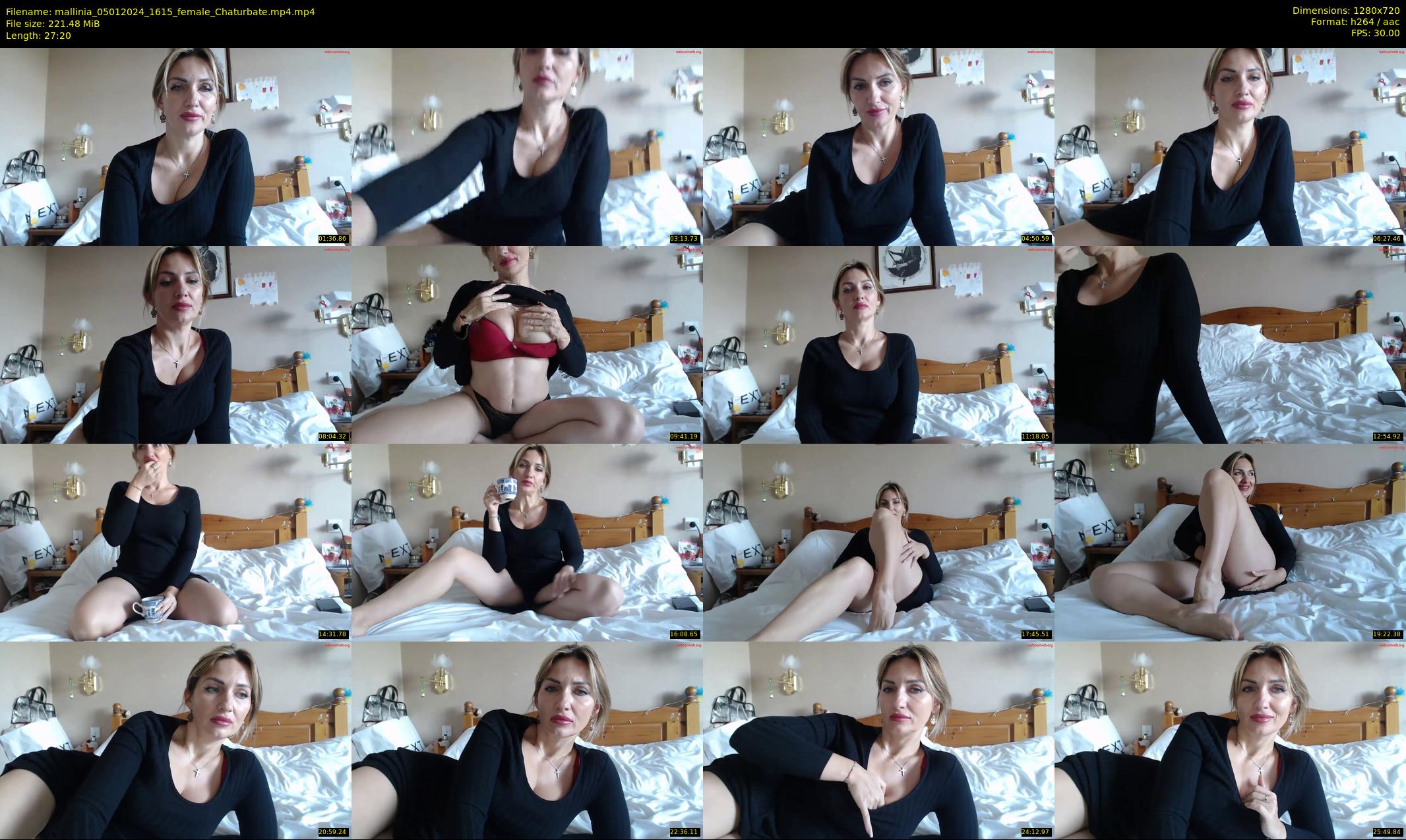 mallinia — 28 minute Chaturbate female cam show recording, 720p, Jan 5, 2024
