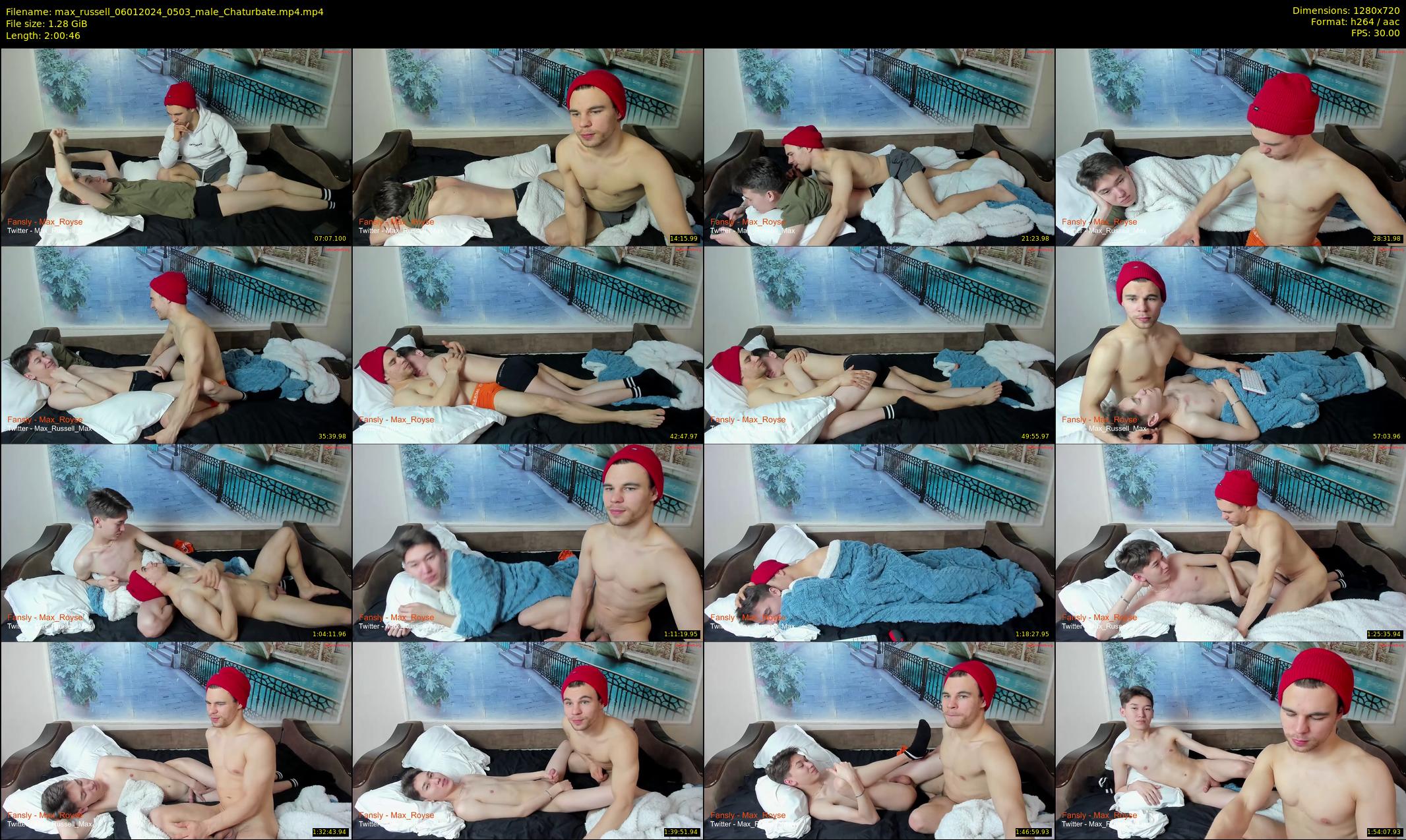 max_russell — 121 minute Chaturbate male cam show recording, 720p, Jan 6, 2024