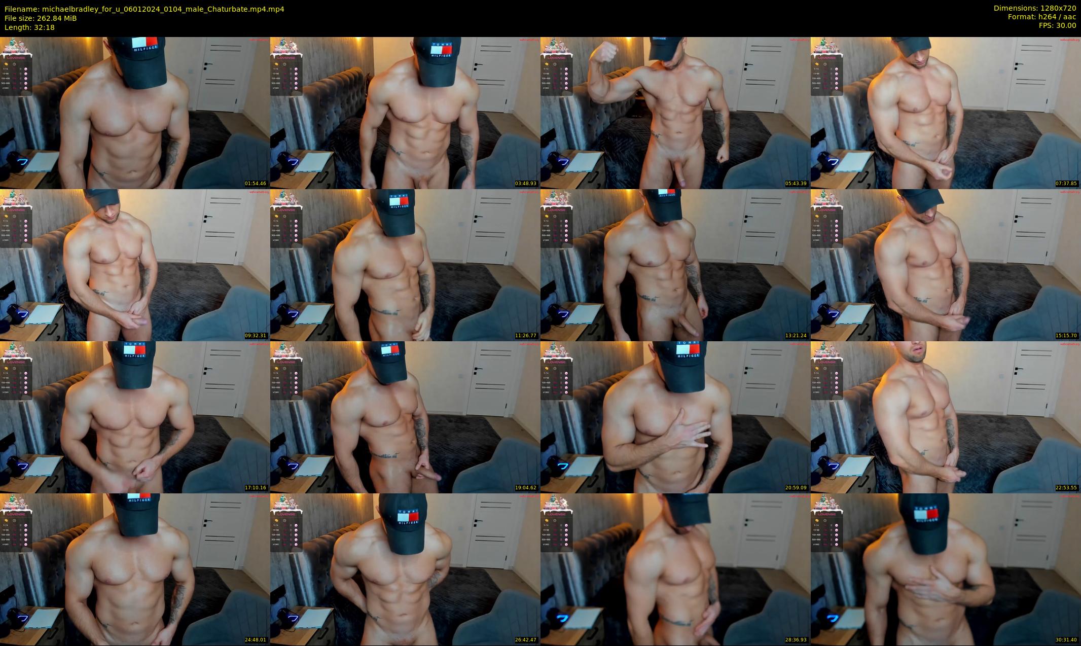 michaelbradley_for_u — 33 minute Chaturbate male cam show recording, 720p, Jan 6, 2024