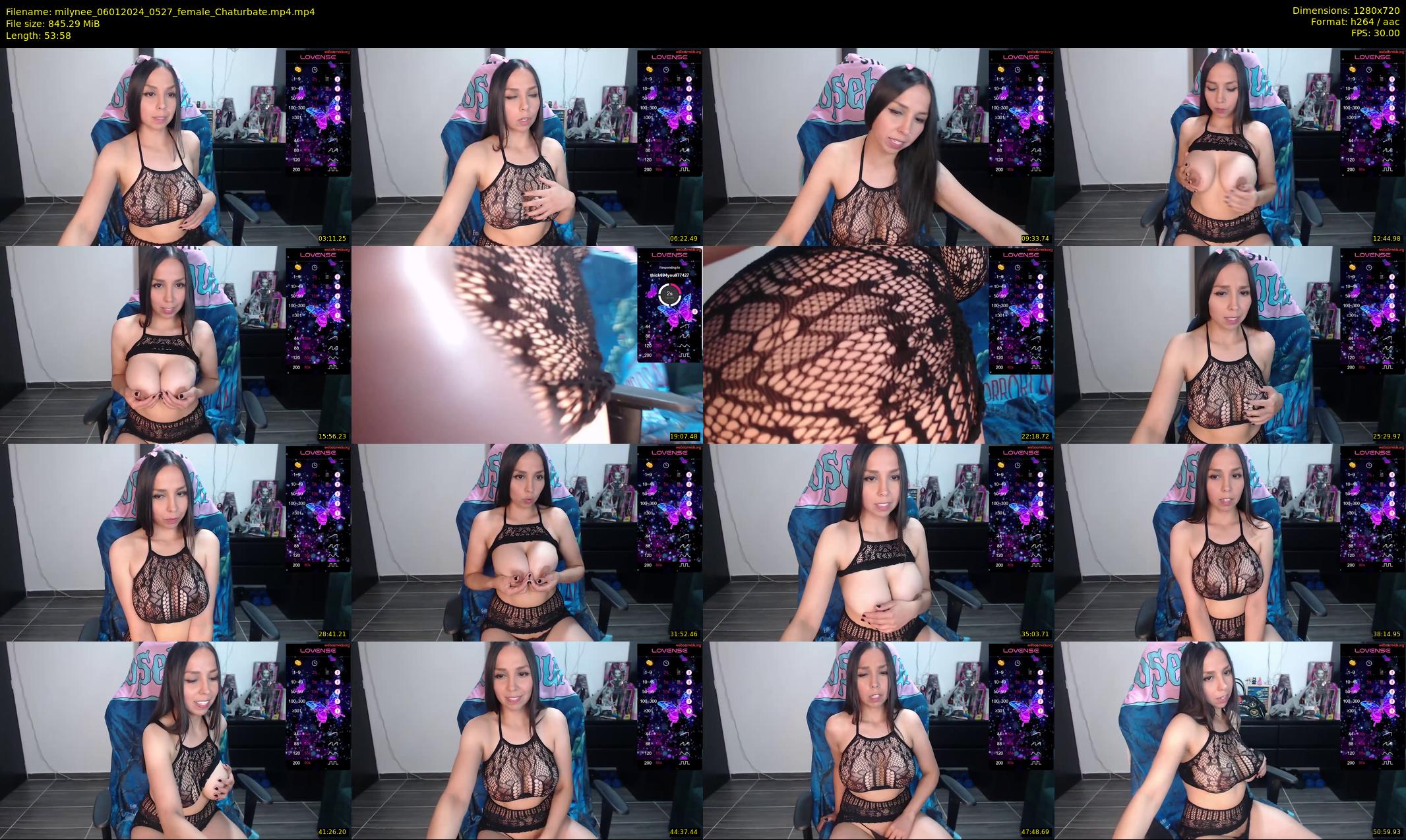 milynee — 54 minute Chaturbate female cam show recording, 720p, Jan 6, 2024