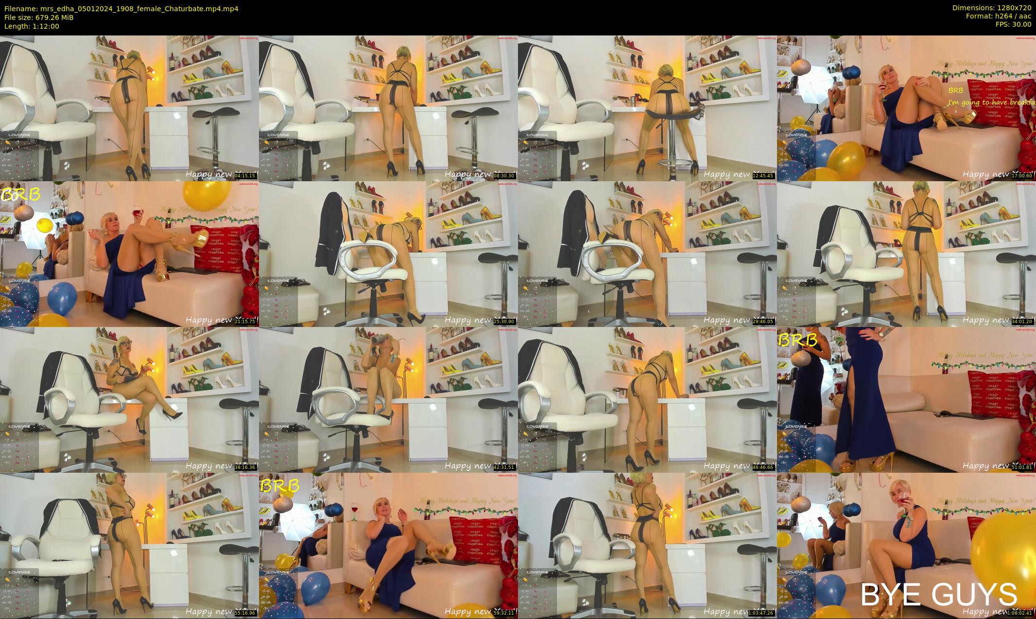 mrs_edha — 72 minute Chaturbate female cam show recording, 720p, Jan 5, 2024