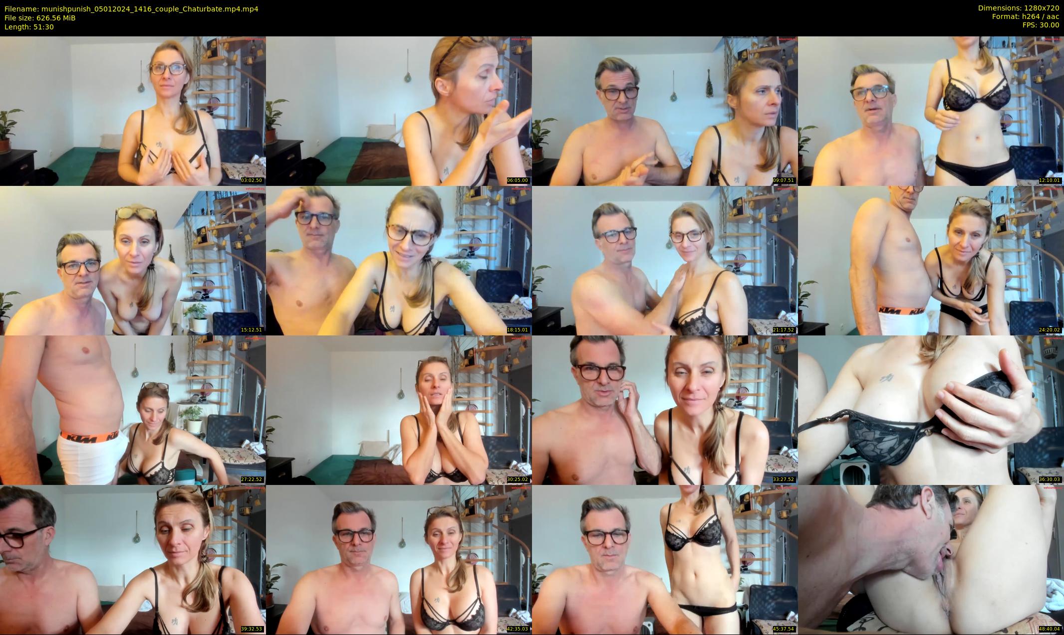 munishpunish — 52 minute Chaturbate couple cam show recording, 720p, Jan 5, 2024