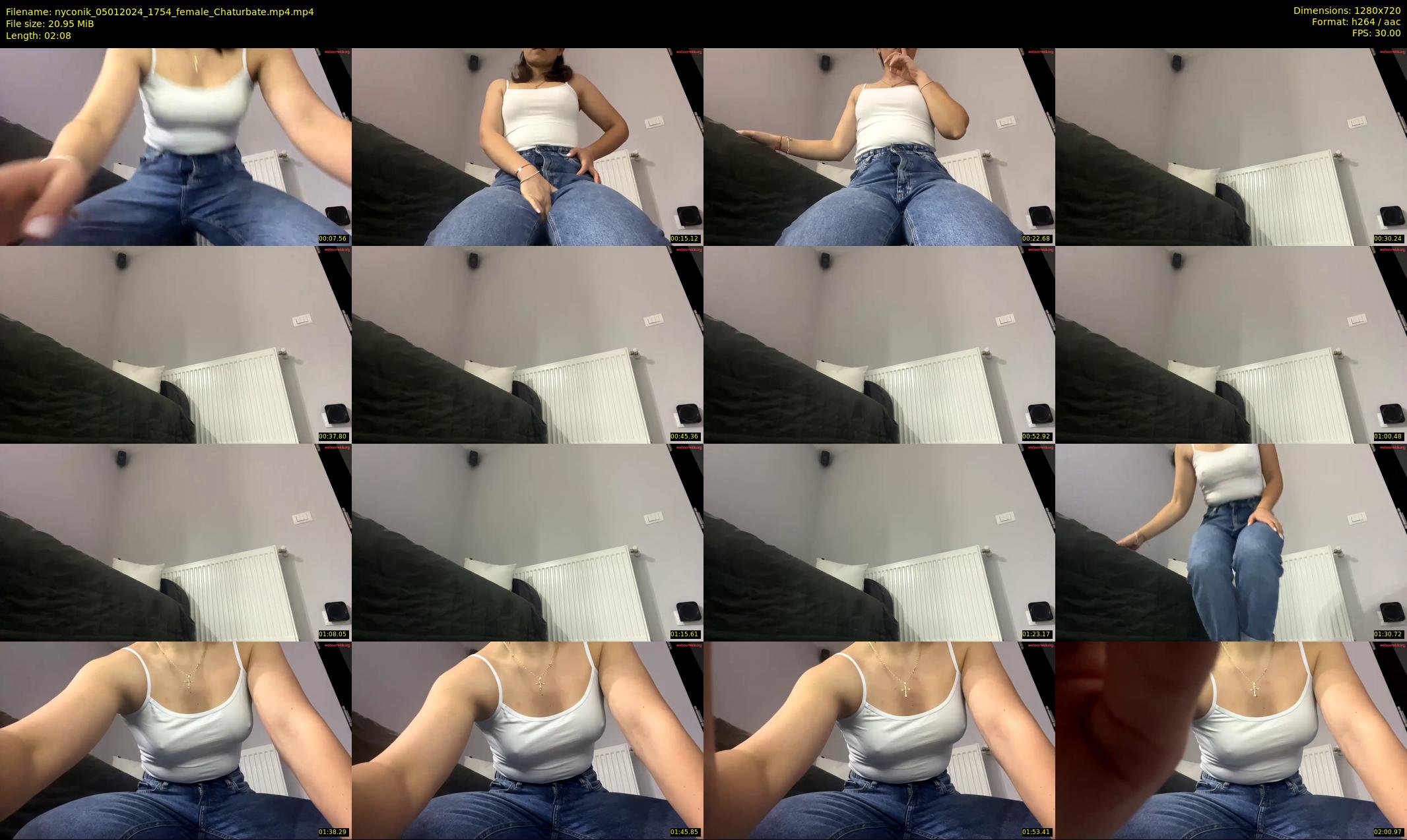 nyconik — 3 minute Chaturbate female cam show recording, 720p, Jan 5, 2024