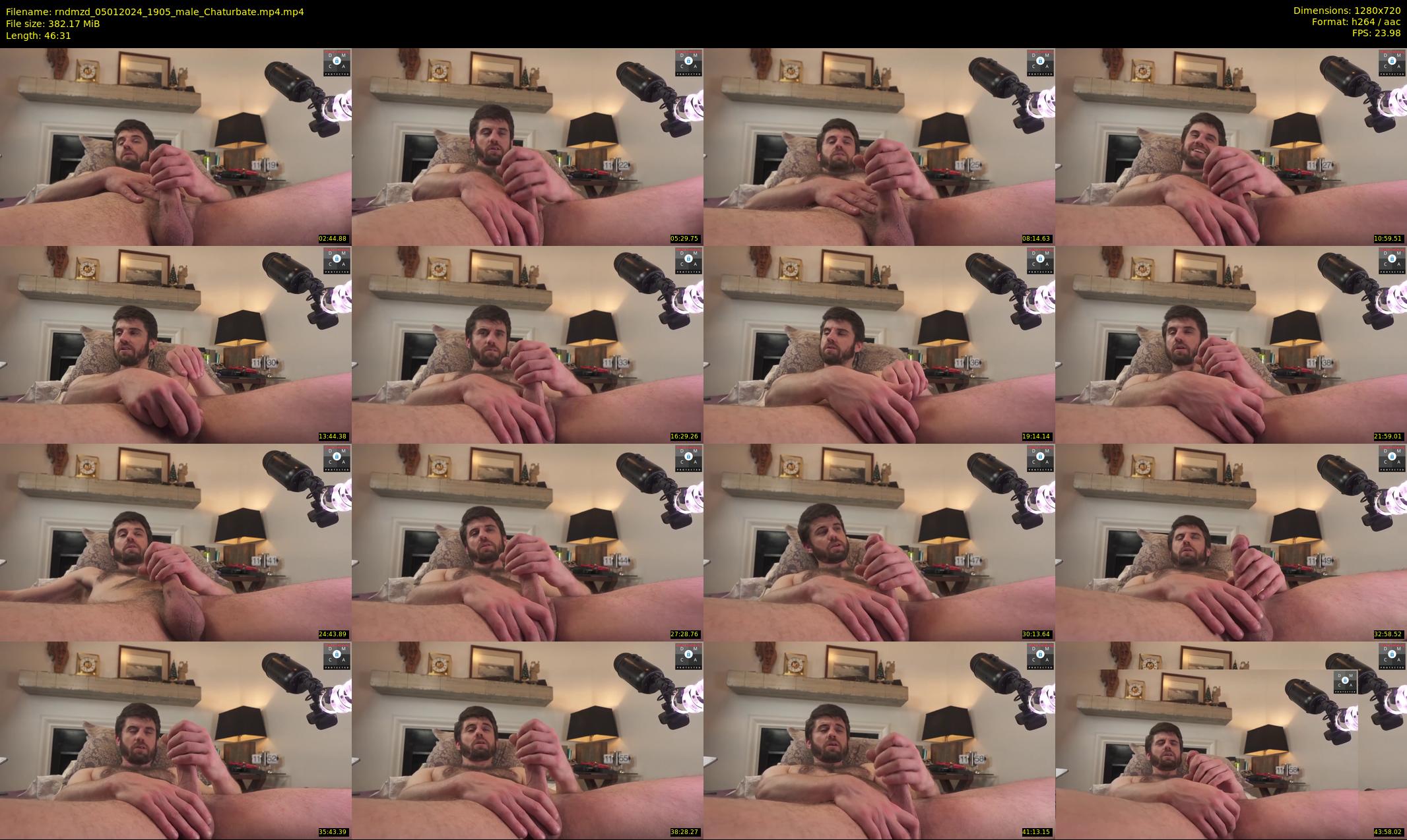 rndmzd — 47 minute Chaturbate male cam show recording, 720p, Jan 5, 2024